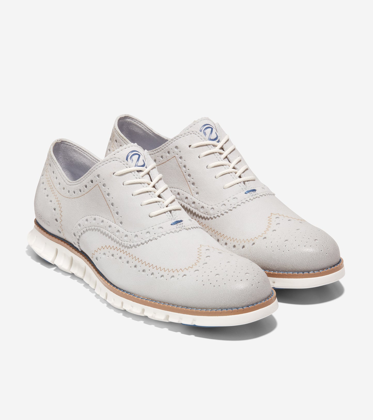 c35429-ZERØGRAND Wingtip Oxford-Oyster Mushroom
