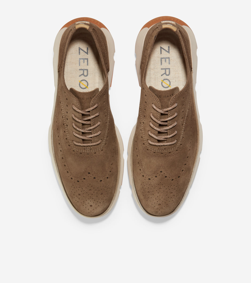 c35533-4.ZERØGRAND Litewing Oxford-Sepia Suede
