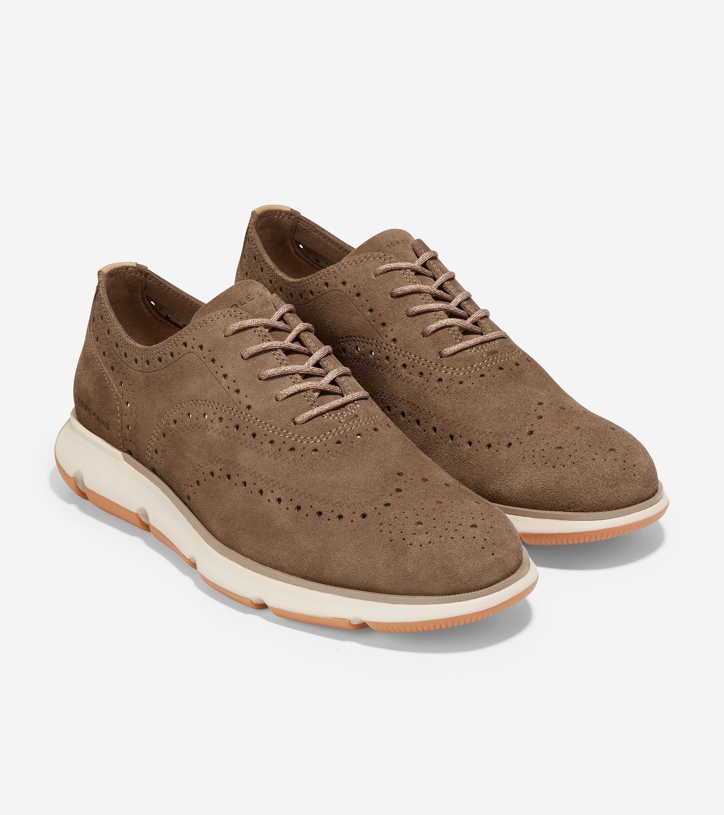 c35533-4.ZERØGRAND Litewing Oxford-Sepia Suede