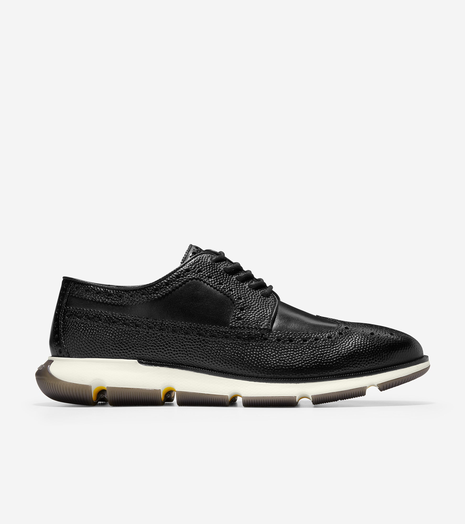 ColeHaan-4.ZERØGRAND Longwing Oxford-c35559-Black Pebbled