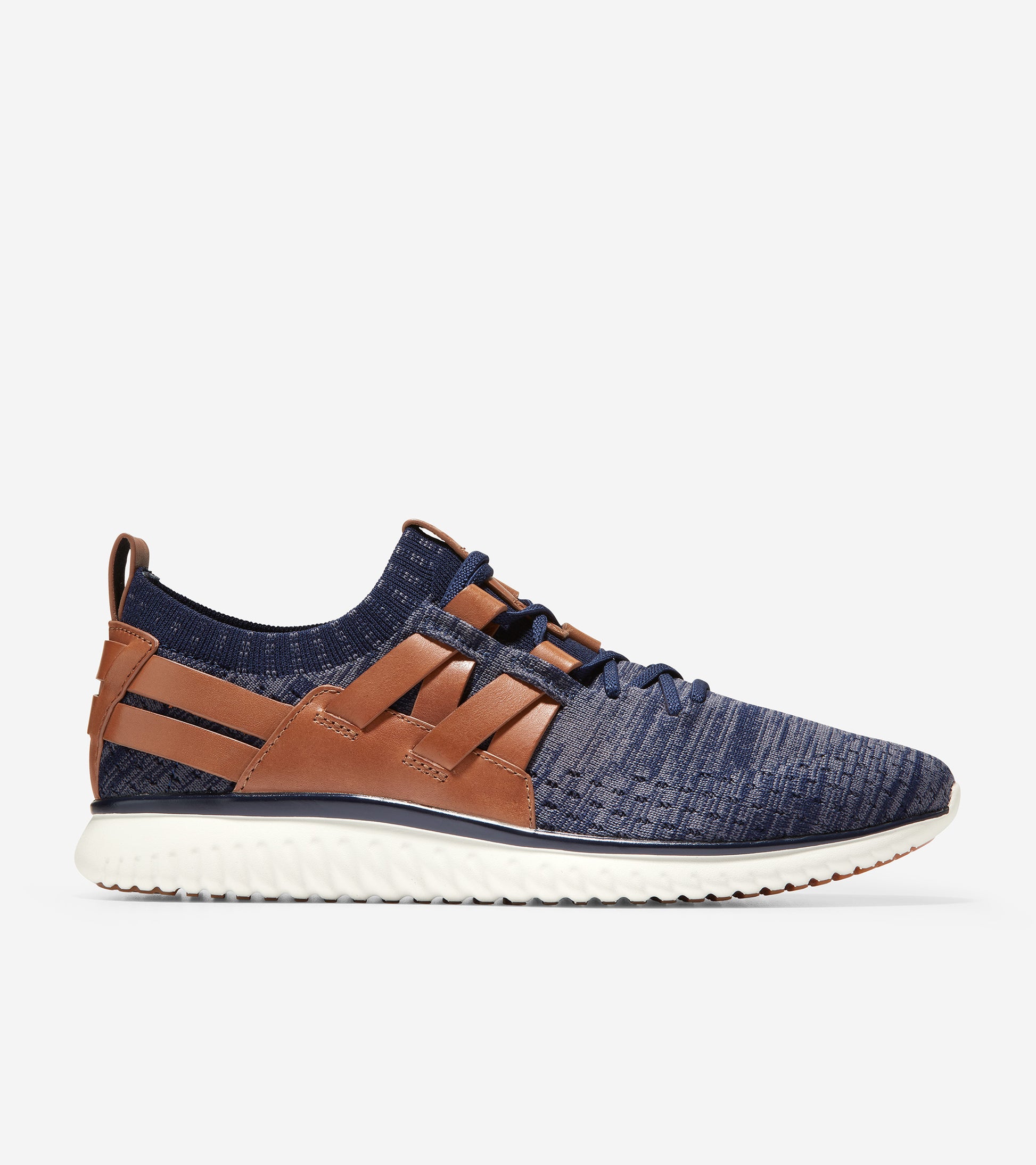 c35723-GrandMøtion Woven Sneaker-Marine Blue Stitchlite™-British Tan