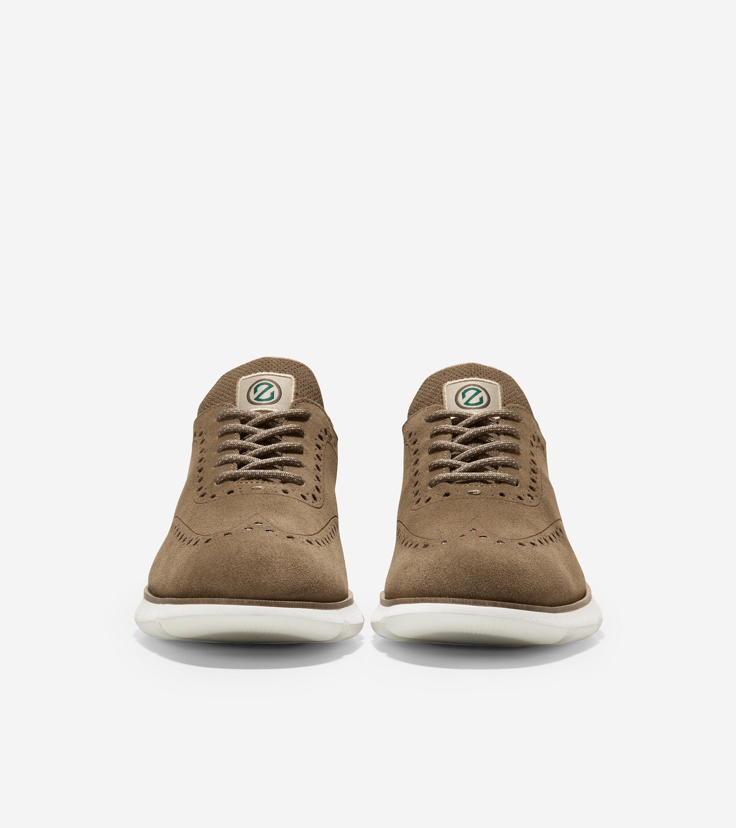 C35741-4.Zerã˜Grand Wingtip Oxford-Riverstone Suede