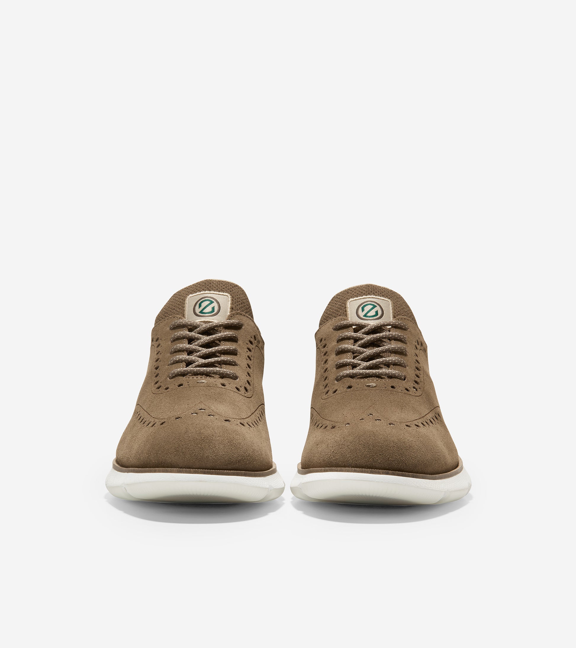 C35741-4.Zerã˜Grand Wingtip Oxford-Riverstone Suede