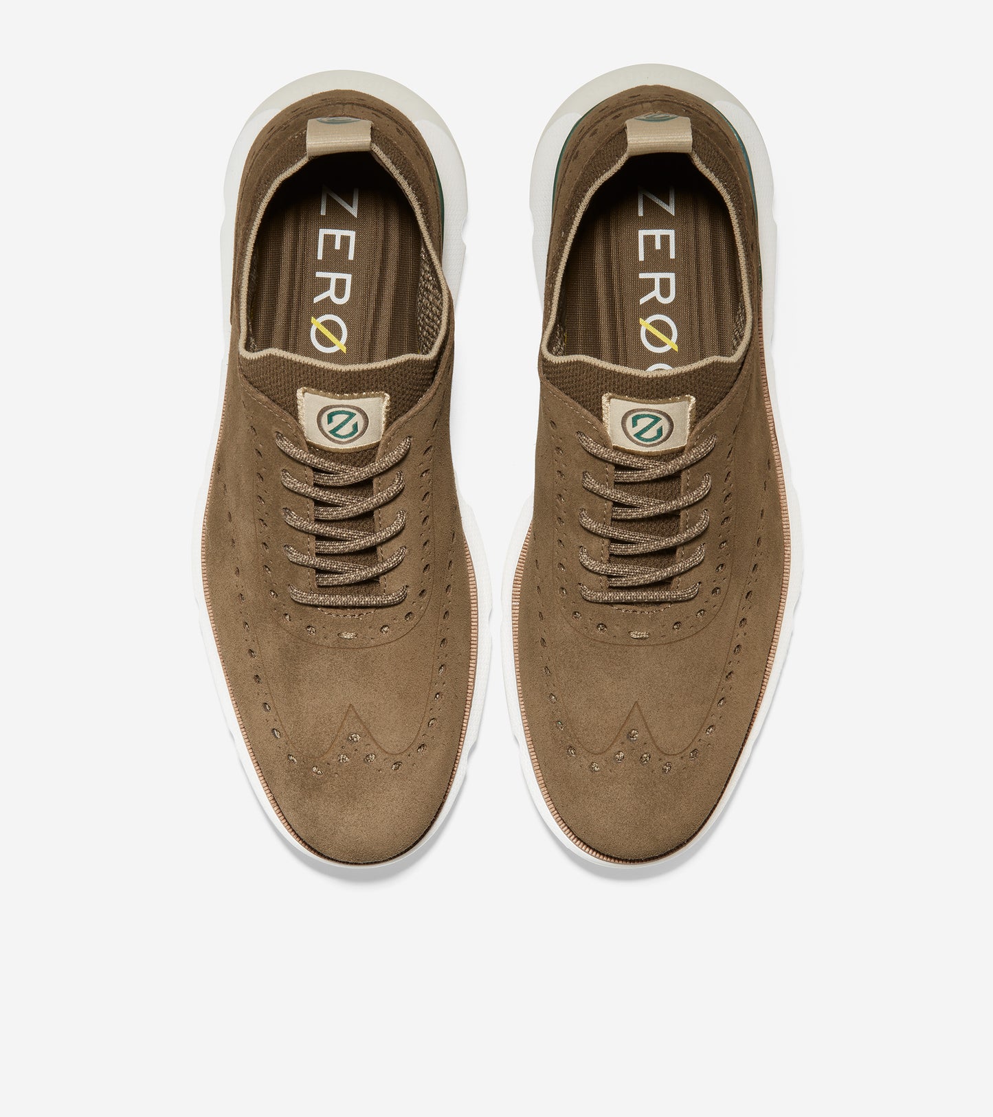 C35741-4.Zerã˜Grand Wingtip Oxford-Riverstone Suede