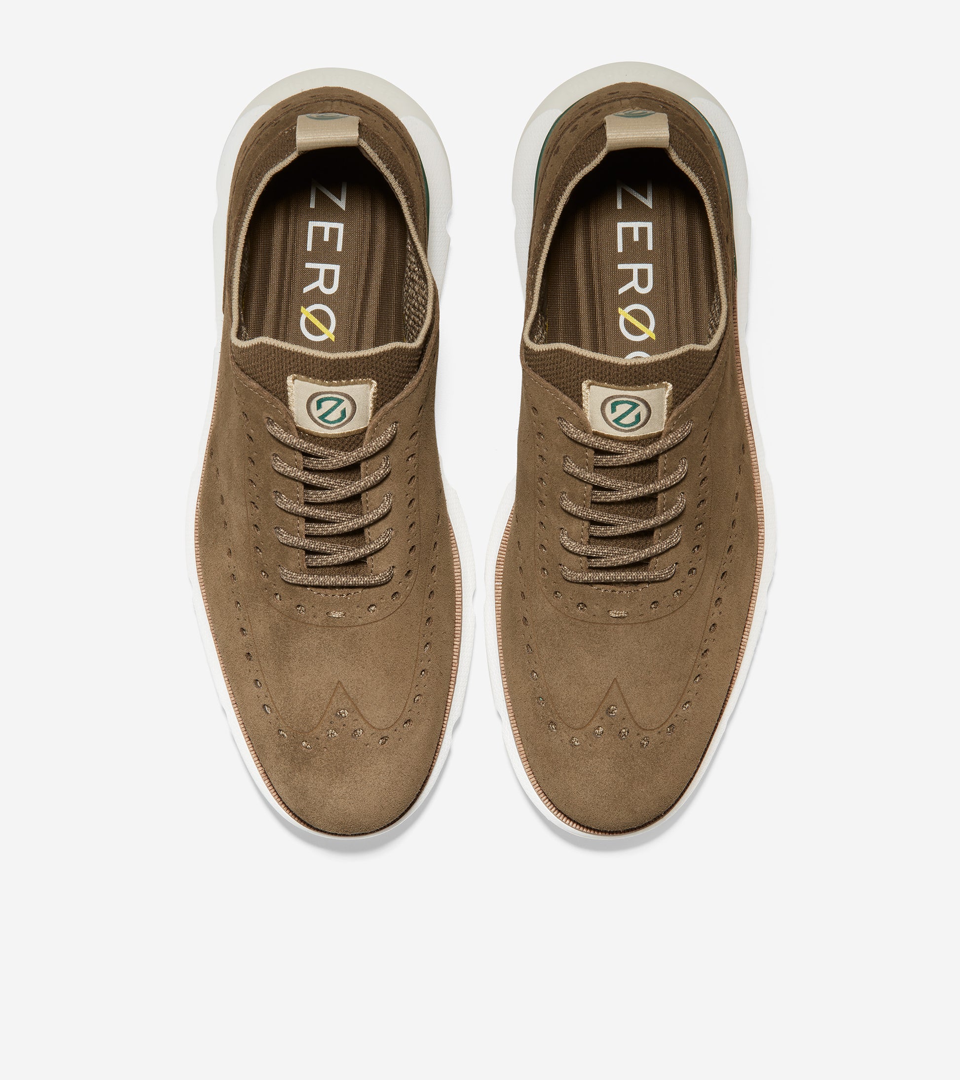 C35741-4.Zerã˜Grand Wingtip Oxford-Riverstone Suede