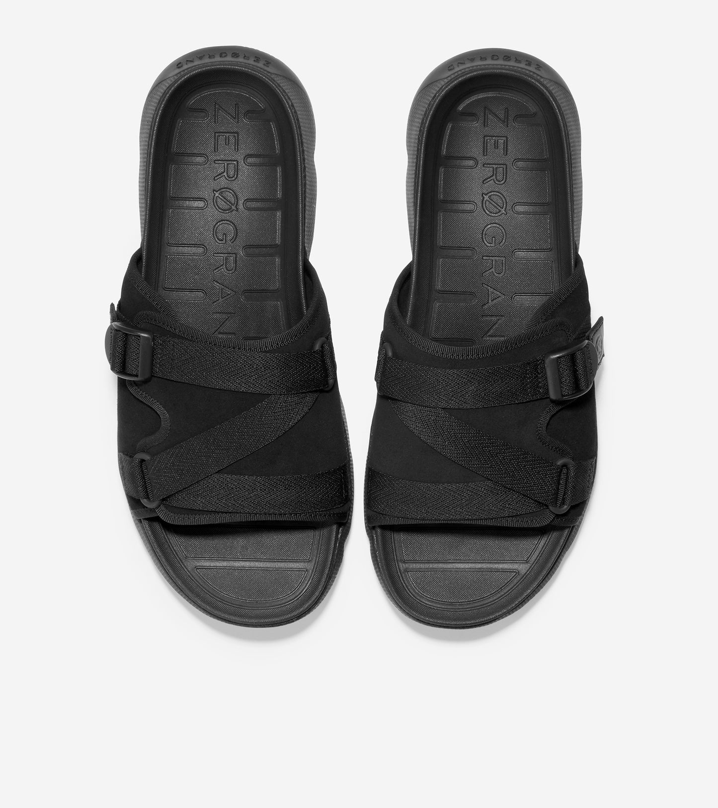 c35799-4.ZERØGRAND Multi-Strap Slide Sandal-Black