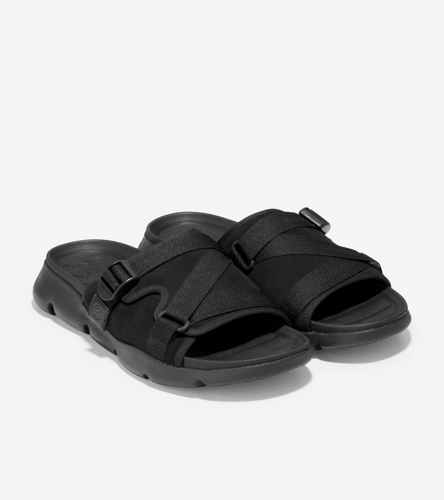 c35799-4.ZERØGRAND Multi-Strap Slide Sandal-Black