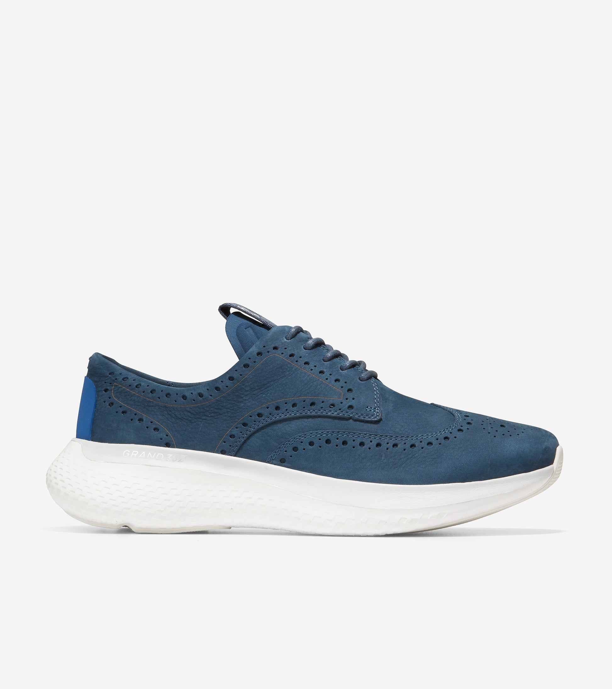 C35822-Zerã˜Grand Changepace Wingtip Sneaker-Moonlit Ocean Nubuck