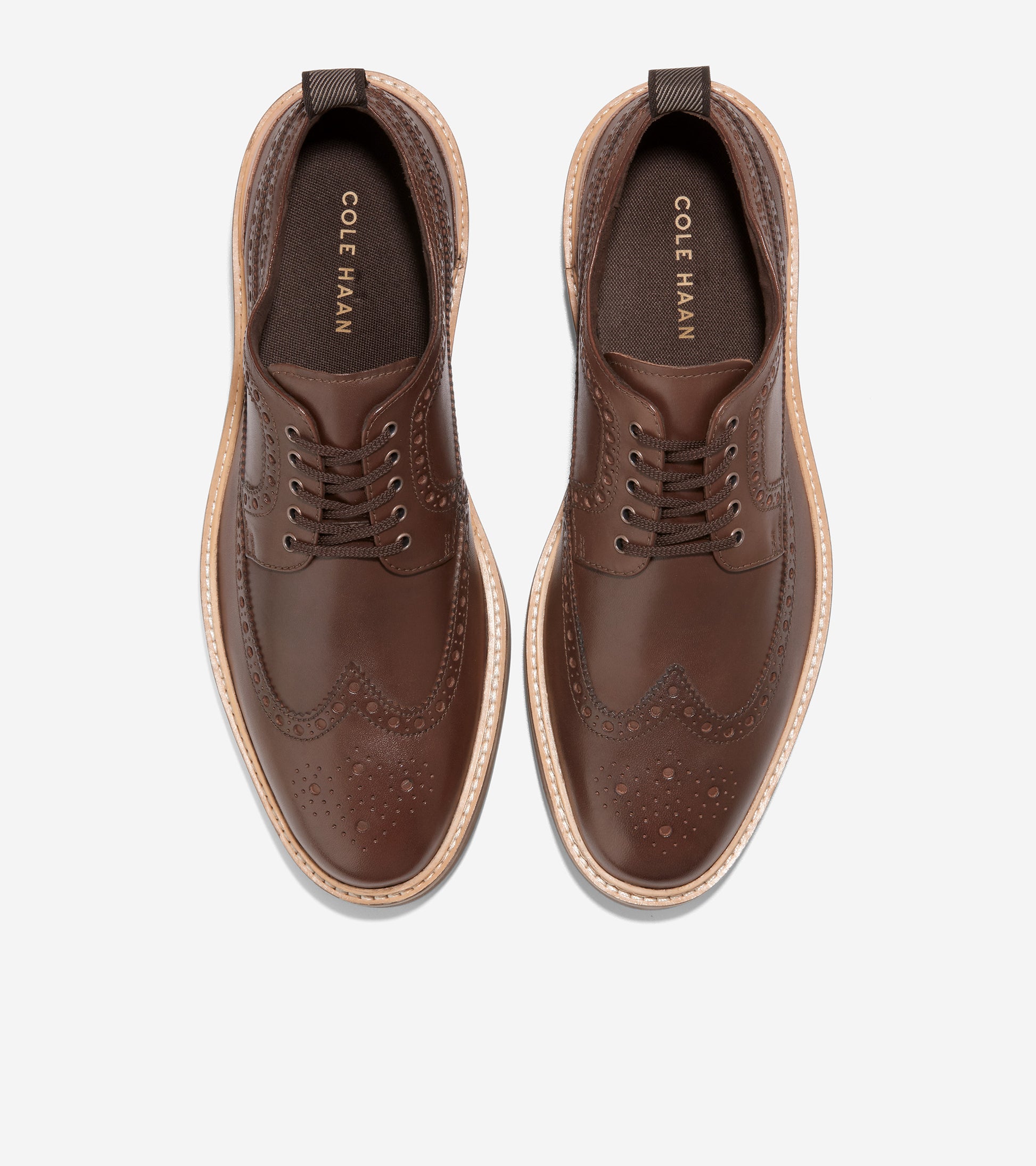 c35837-Davidson Grand Wingtip Oxford-Dark Coffee