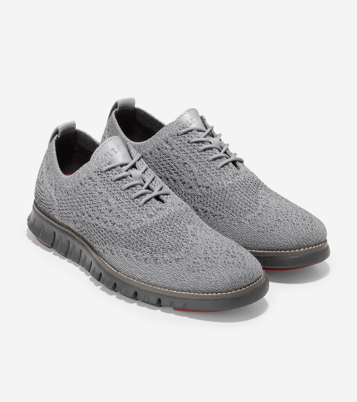 C35913-ZerØGrand Wingtip Oxford-Grey Stitchlite™