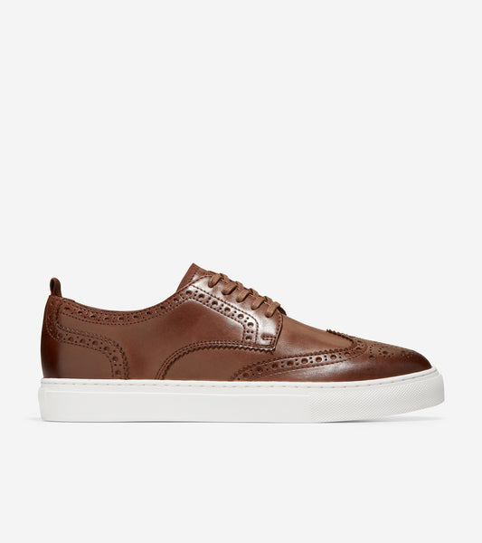 c36087-Winslow Wingtip Sneaker-Dark Coffee