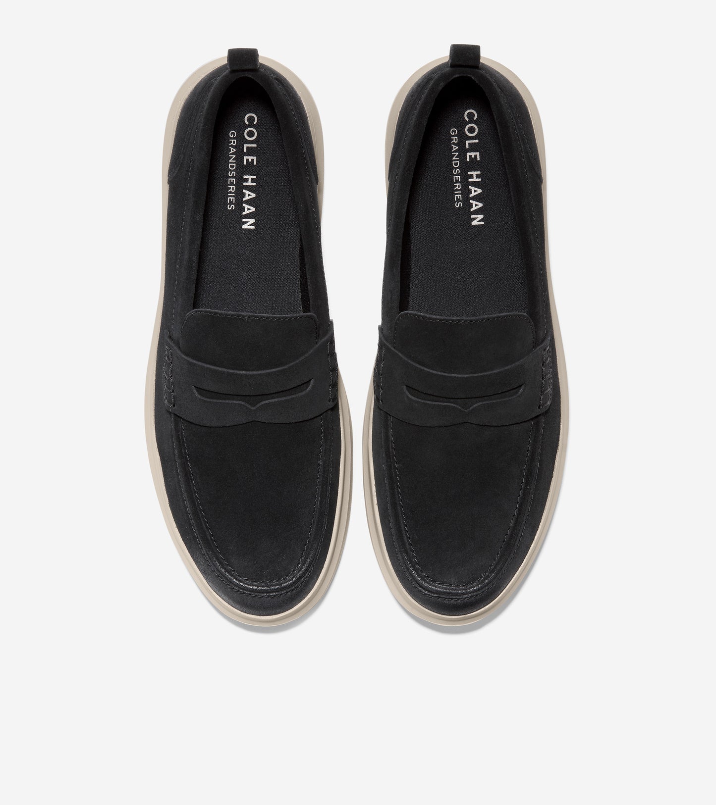 c36090-GrandPrø Rally Penny Loafer-Black Suede