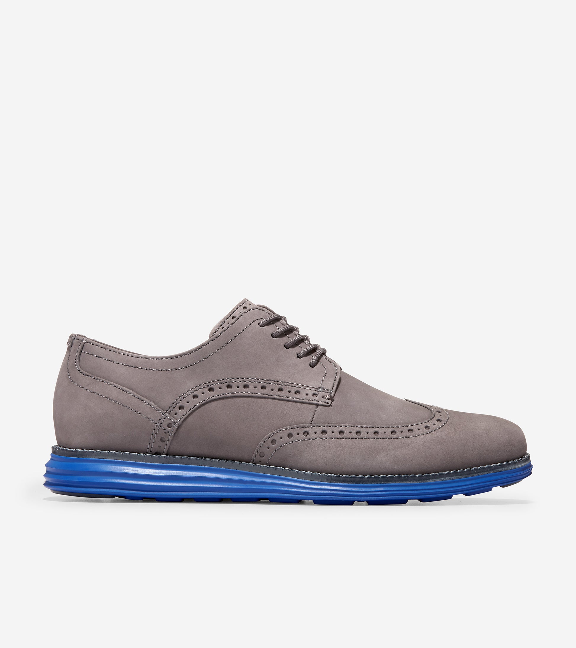 C36196-Men's ØriginalGrand Wingtip Oxford-Eiffel Tower-Dazzling Blue