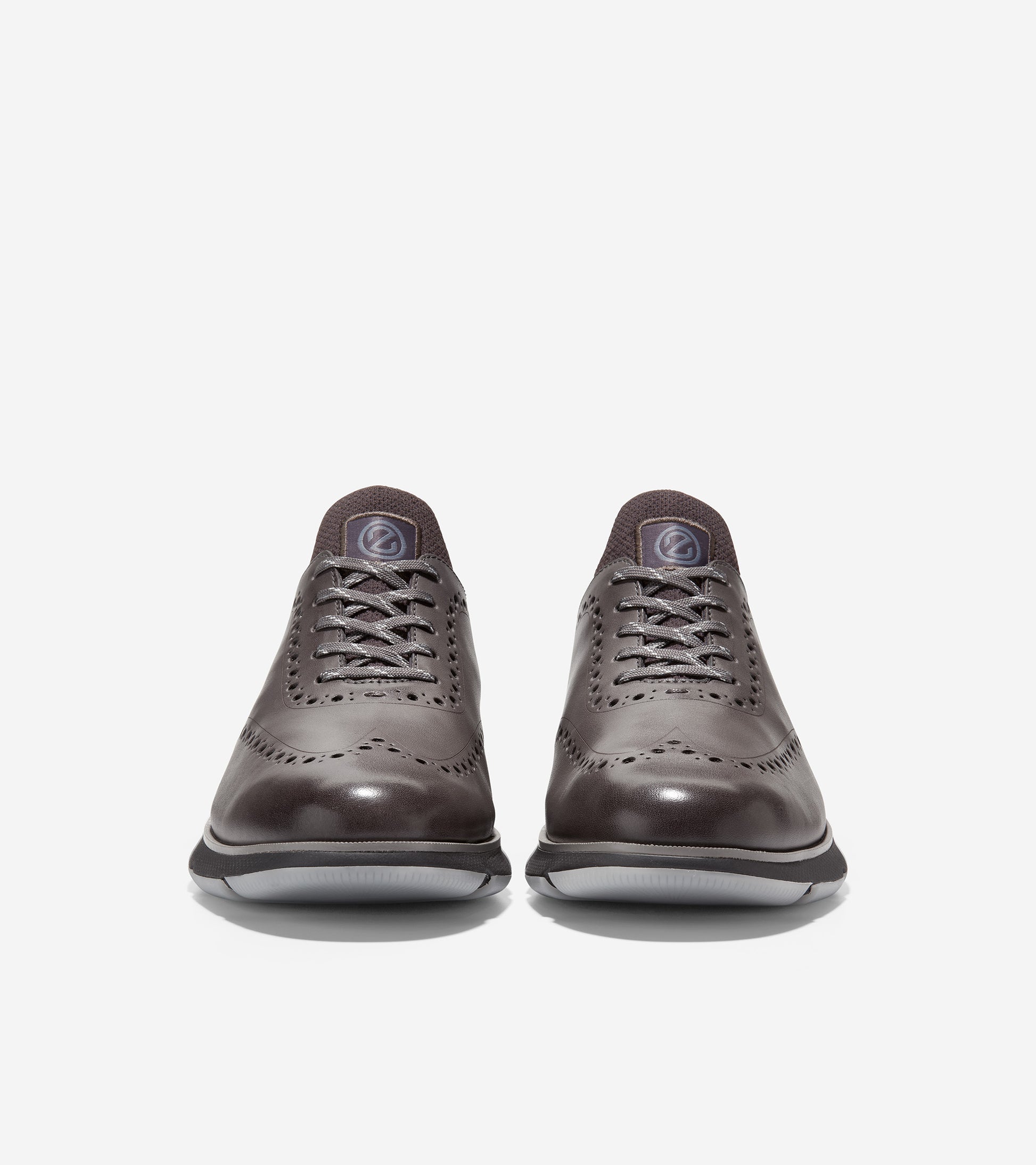 C36210-Men's 4.ZERØGRAND Wingtip Oxford-Eiffel Tower-Black