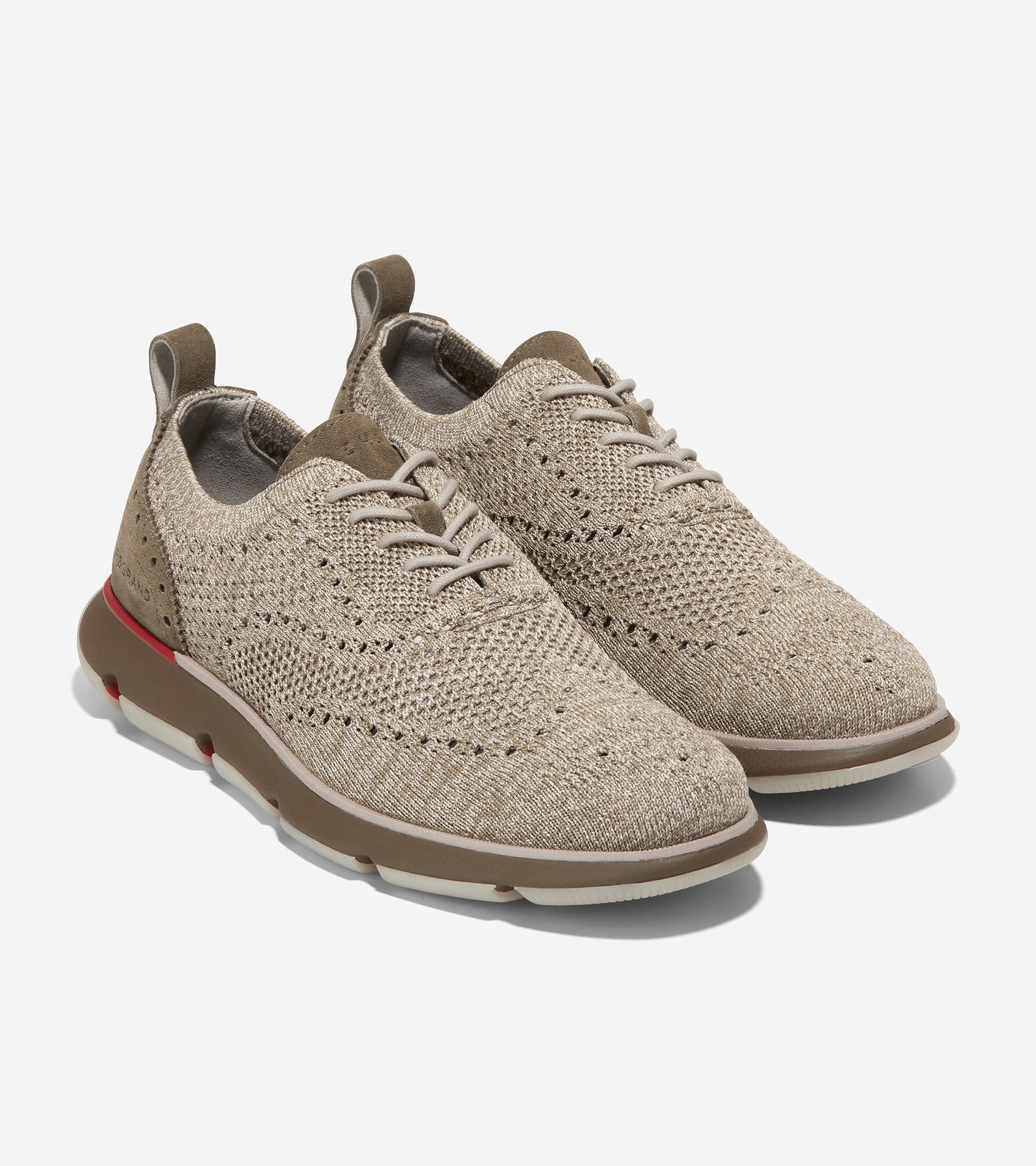 C36212-Men's 4.ZERØGRAND Oxford-Stone Grey Stitchlite™