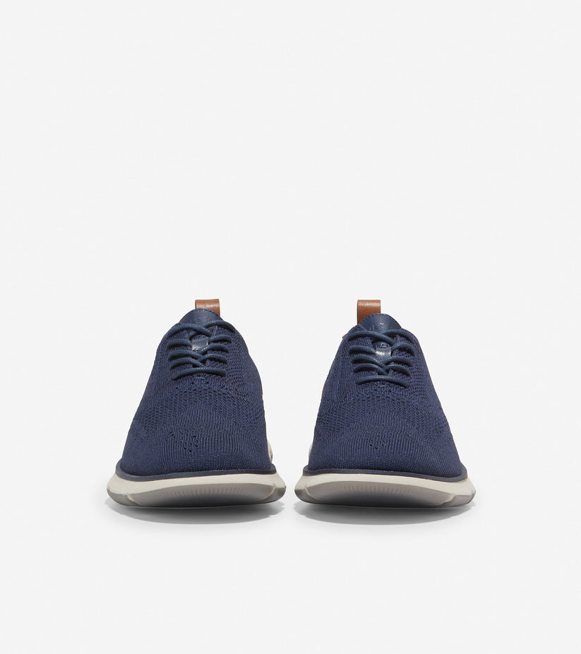 4.ZERØGRAND Oxford-C36418-NAVY INK STITCHLITE™-BRITISH TAN – Cole Haan ...