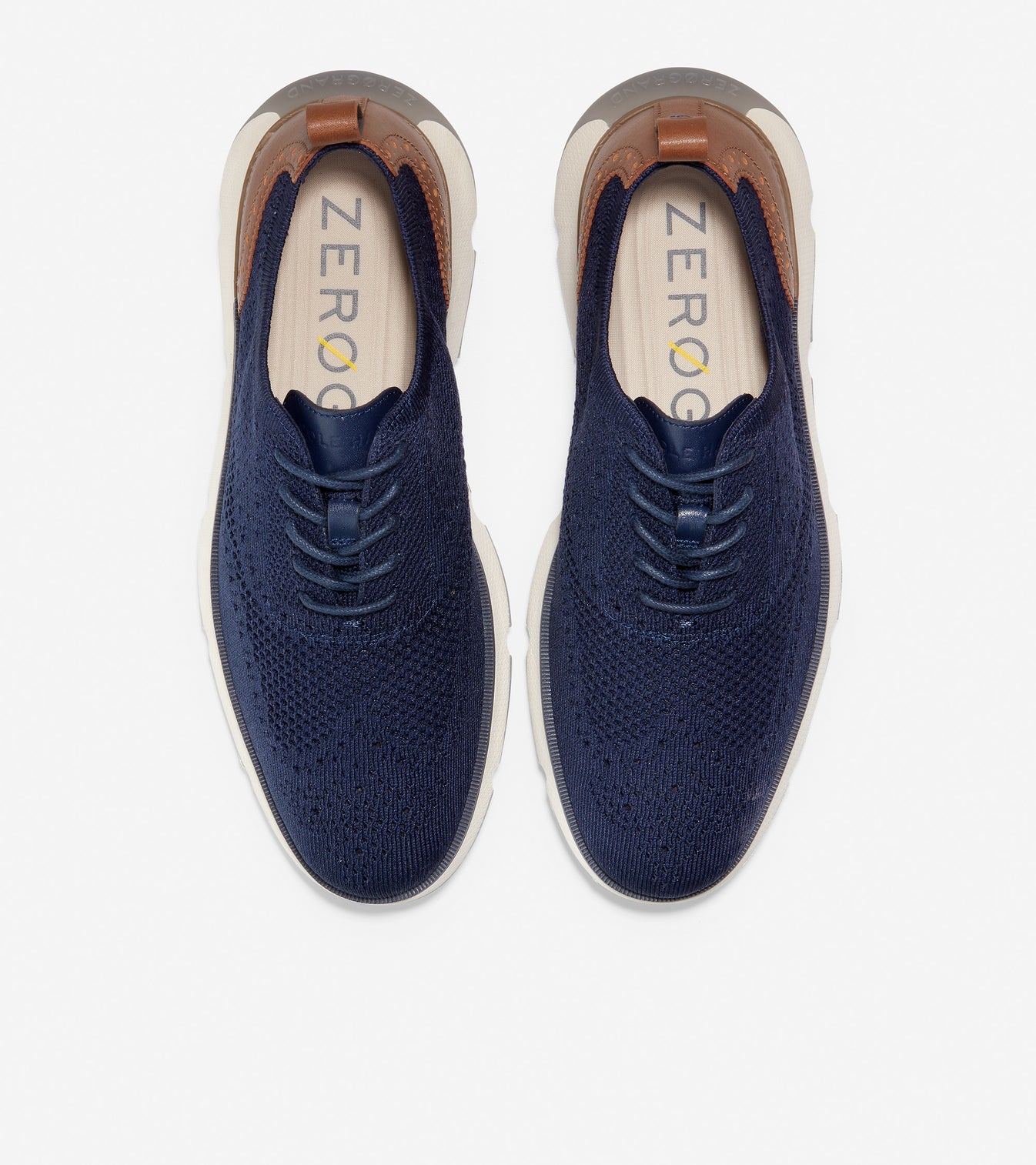 4.ZERØGRAND Oxford-C36418-NAVY INK STITCHLITE™-BRITISH TAN – Cole Haan ...