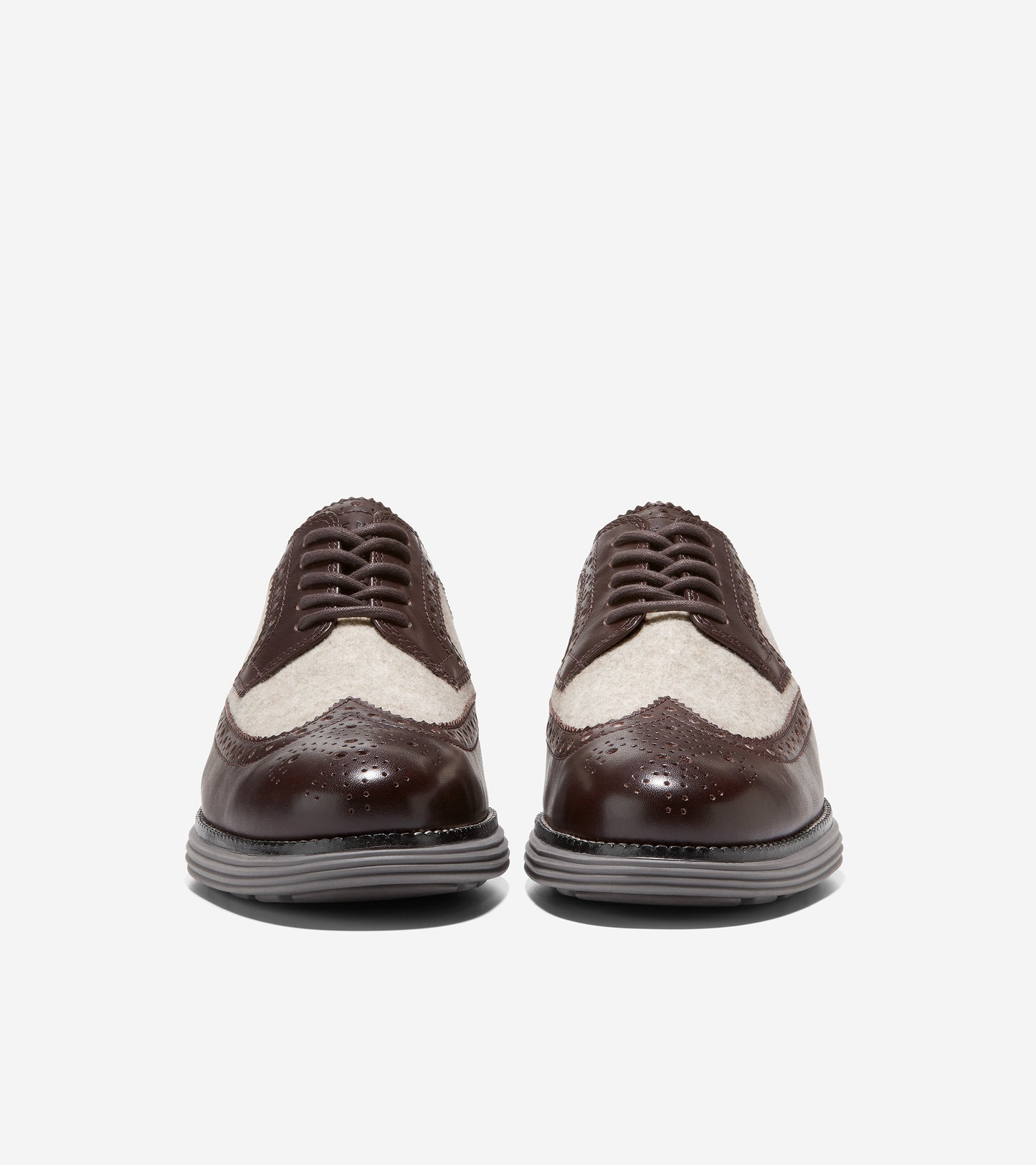 c36512-Men's ØriginalGrand Longwing Oxford-Taupe-Dark Chocolate