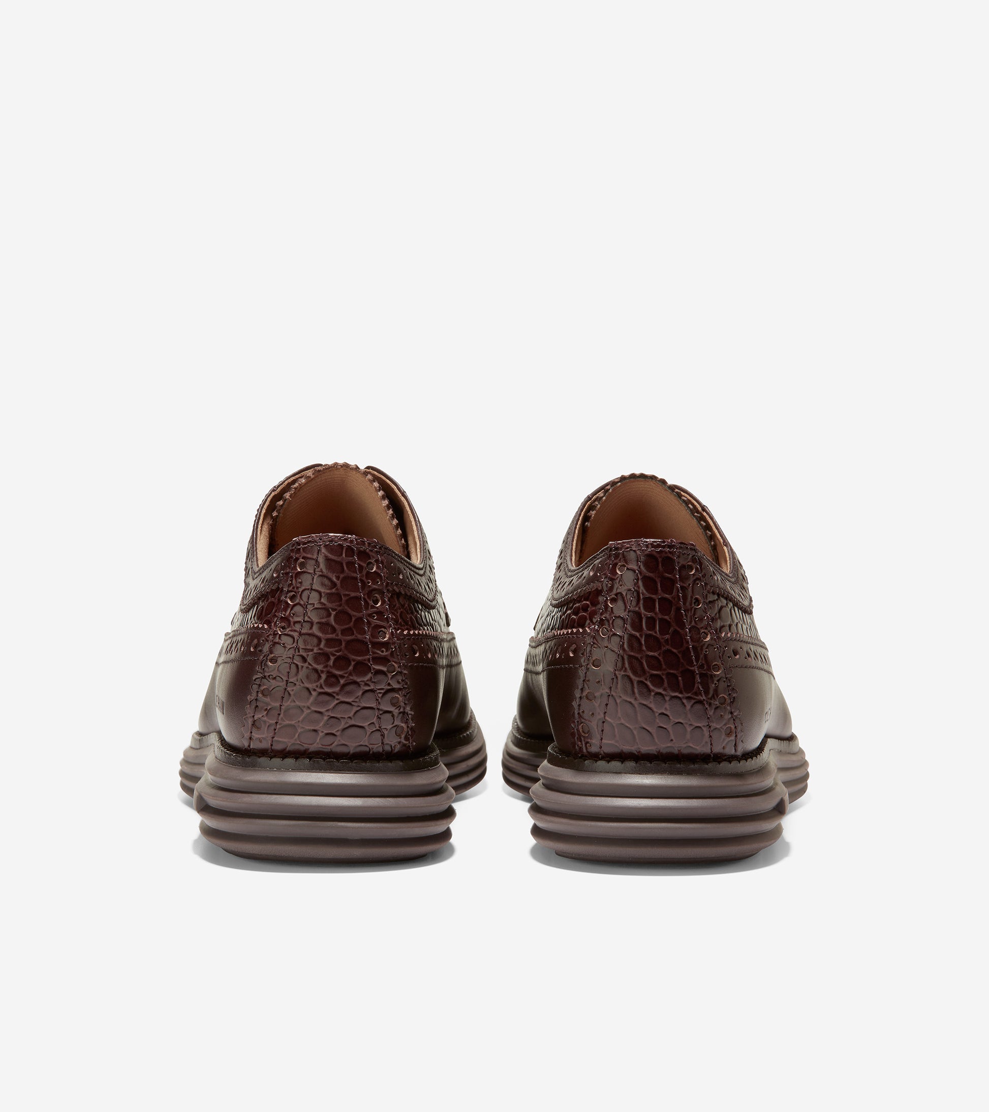 c36514-Men's ØriginalGrand Longwing Oxford-Chestnut Croc Print