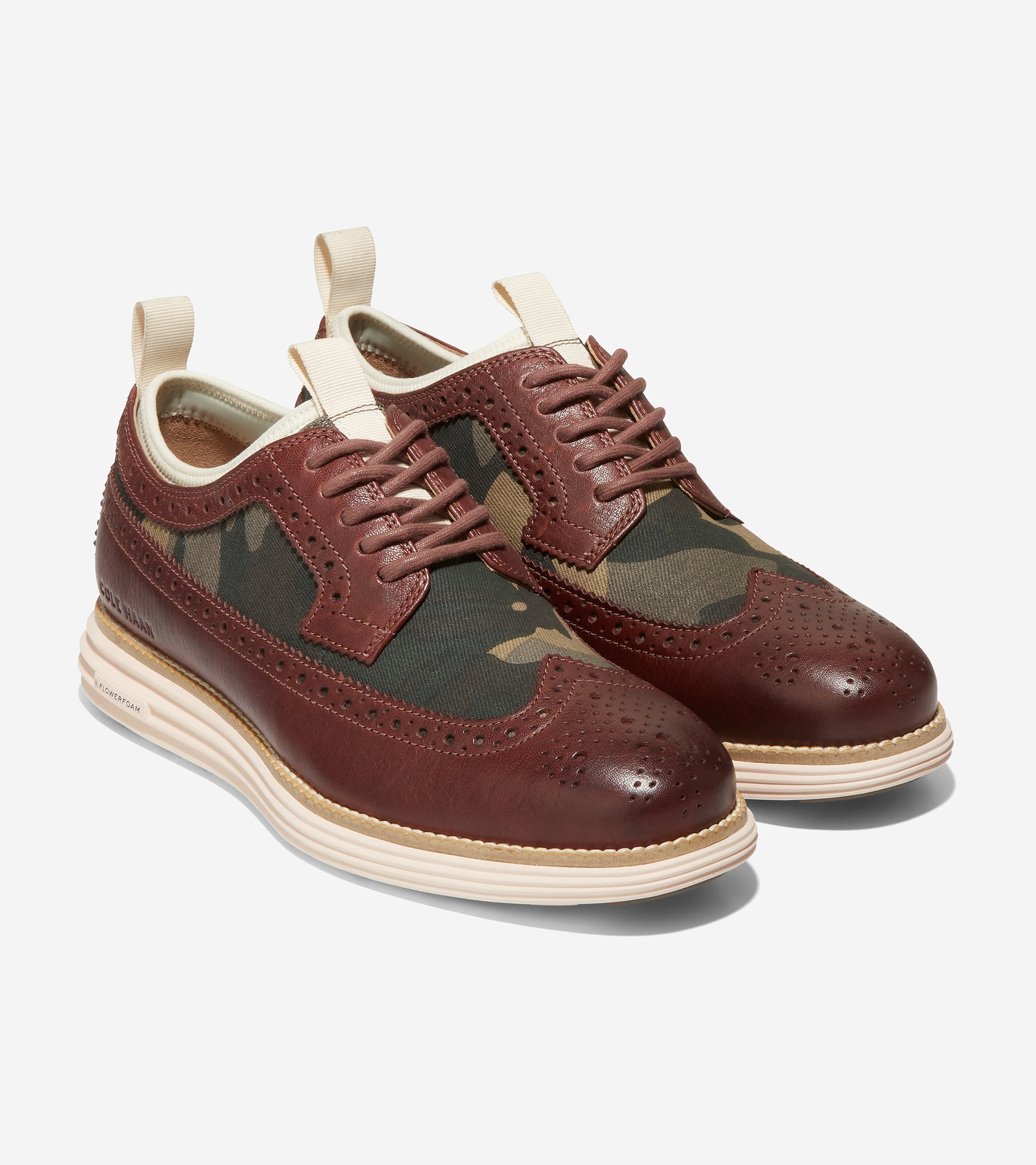 c36520-Men's ØriginalGrand Longwing Neoprene Oxford-Papaya-Camo Print