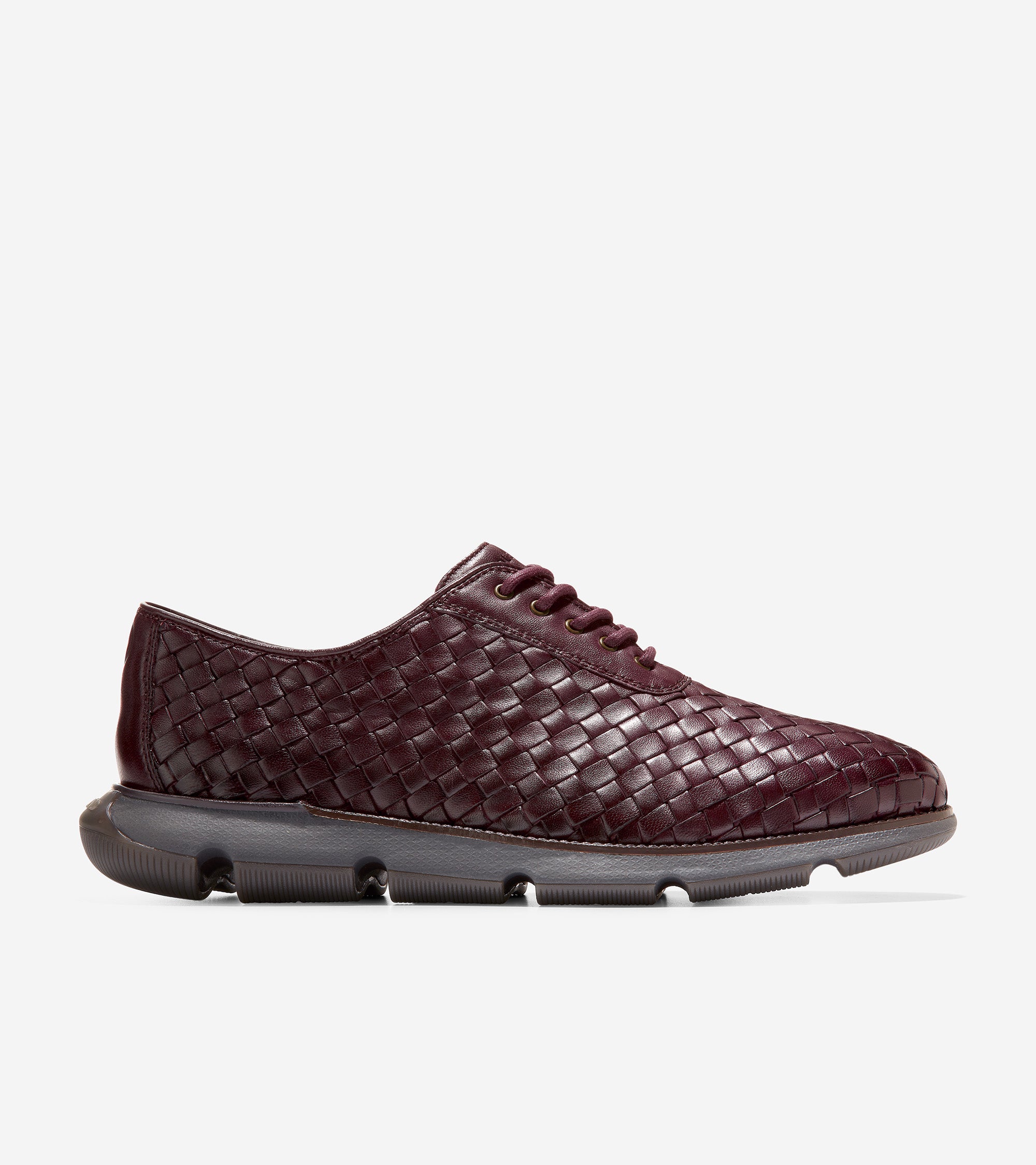 4.ZEROGRAND Hand Woven Oxford c36524 Cordovan Leather Magnet Cole Haan Saudi Arabia