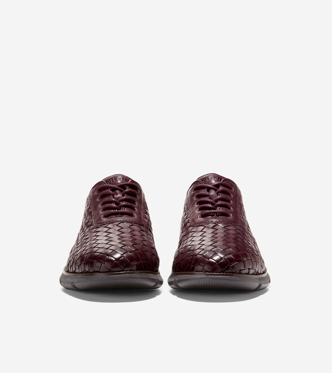 c36524-4.ZERØGRAND Hand-Woven Oxford-Cordovan Leather-Magnet