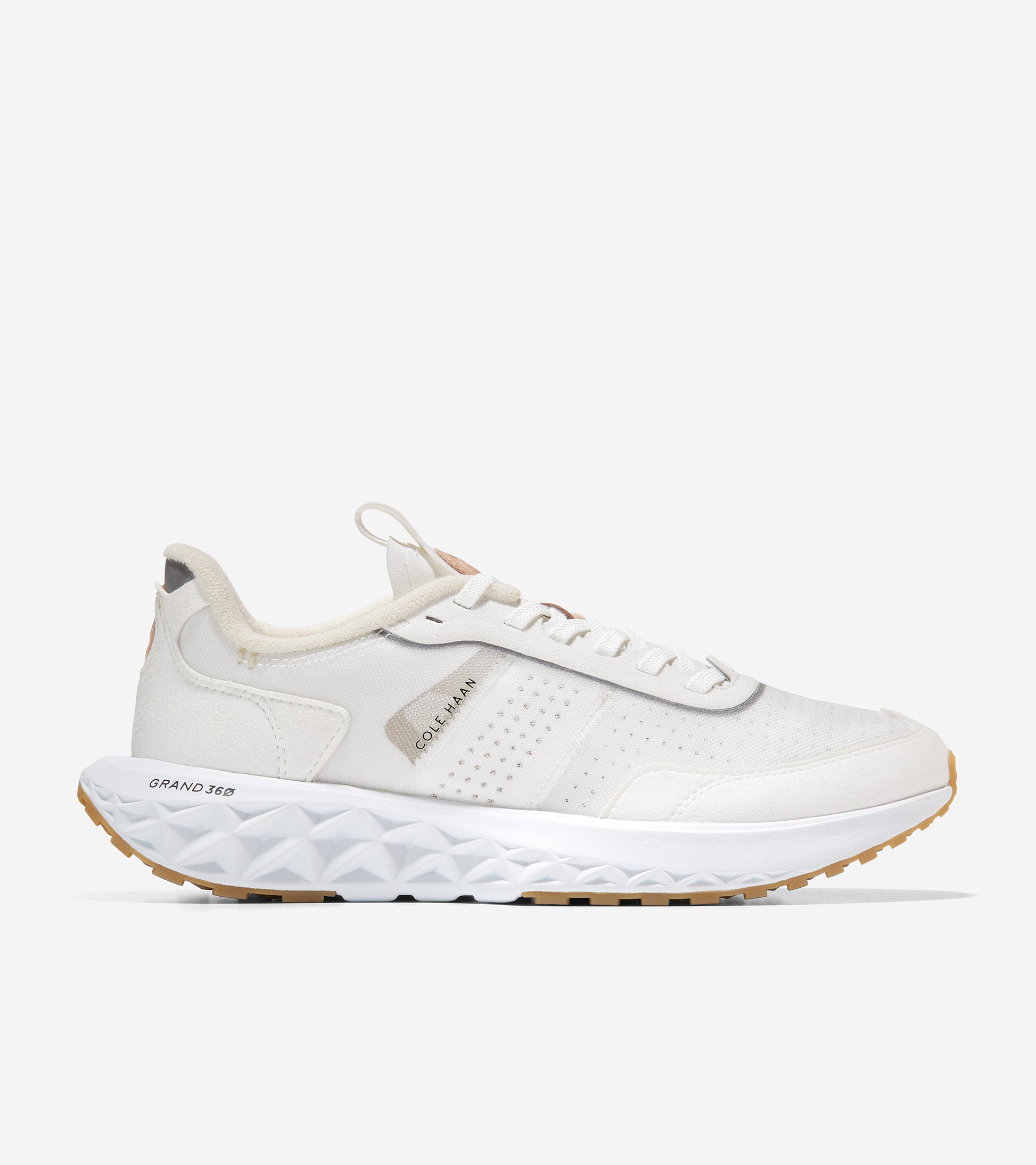 C36574-Men's ZERØGRAND Outpace 3 Running Shoe-Optic White-Barely Beige-Optic White