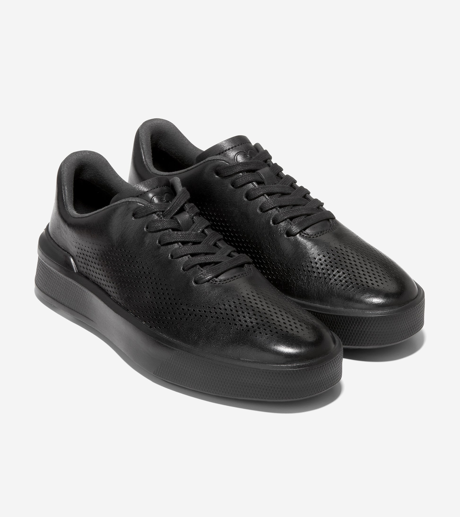 C36755-Men's GrandPrø Crew Laser Sneaker-Black