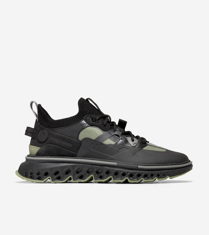 Men's 5.ZERØGRAND WRK Sneaker-C36847-Black/Oil Green/Burnt Ochre