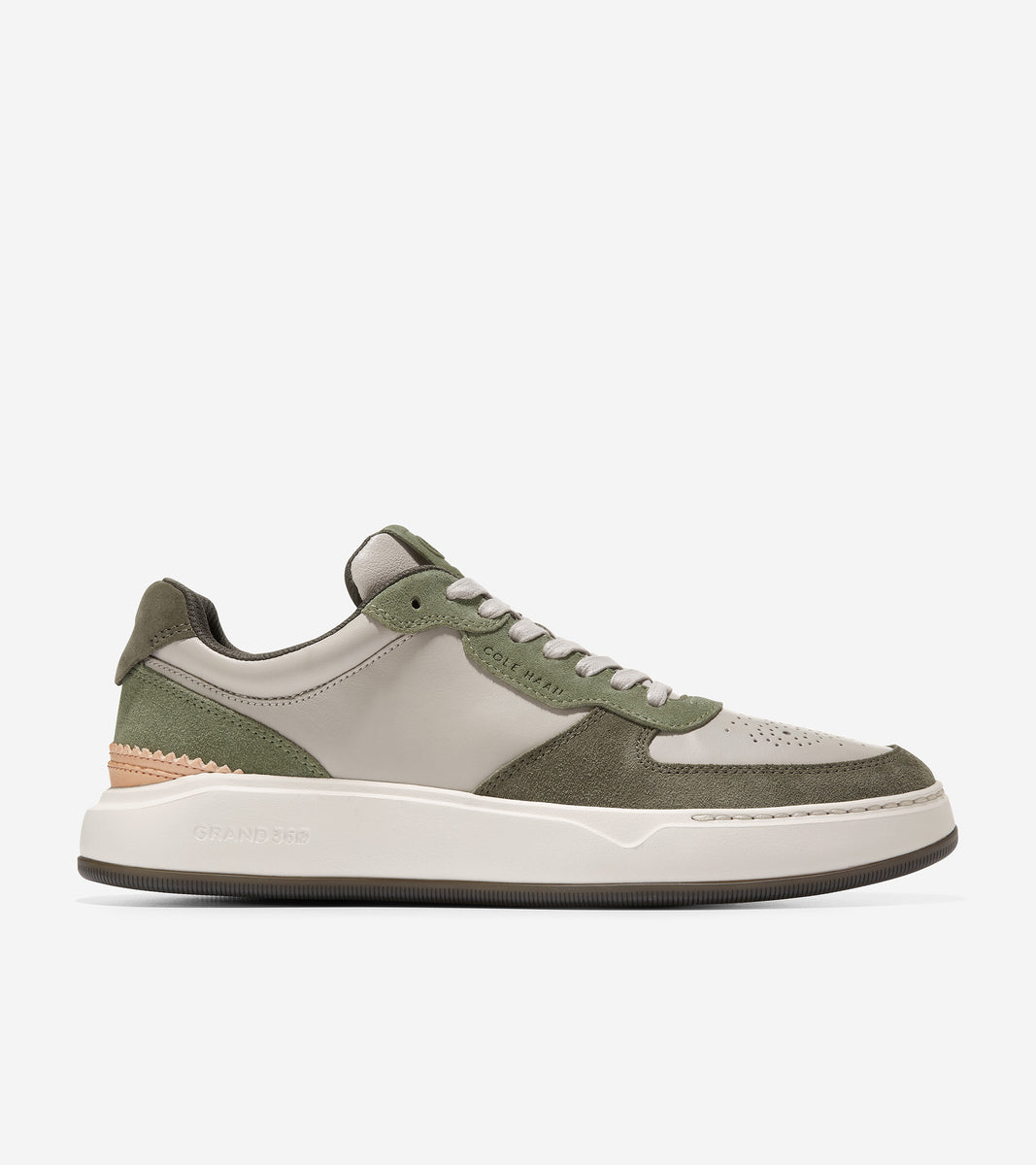 Men's GrandPrø Crossover Sneaker-C36990-Dove/Tea Leaf/Oil Green/Silver Birch