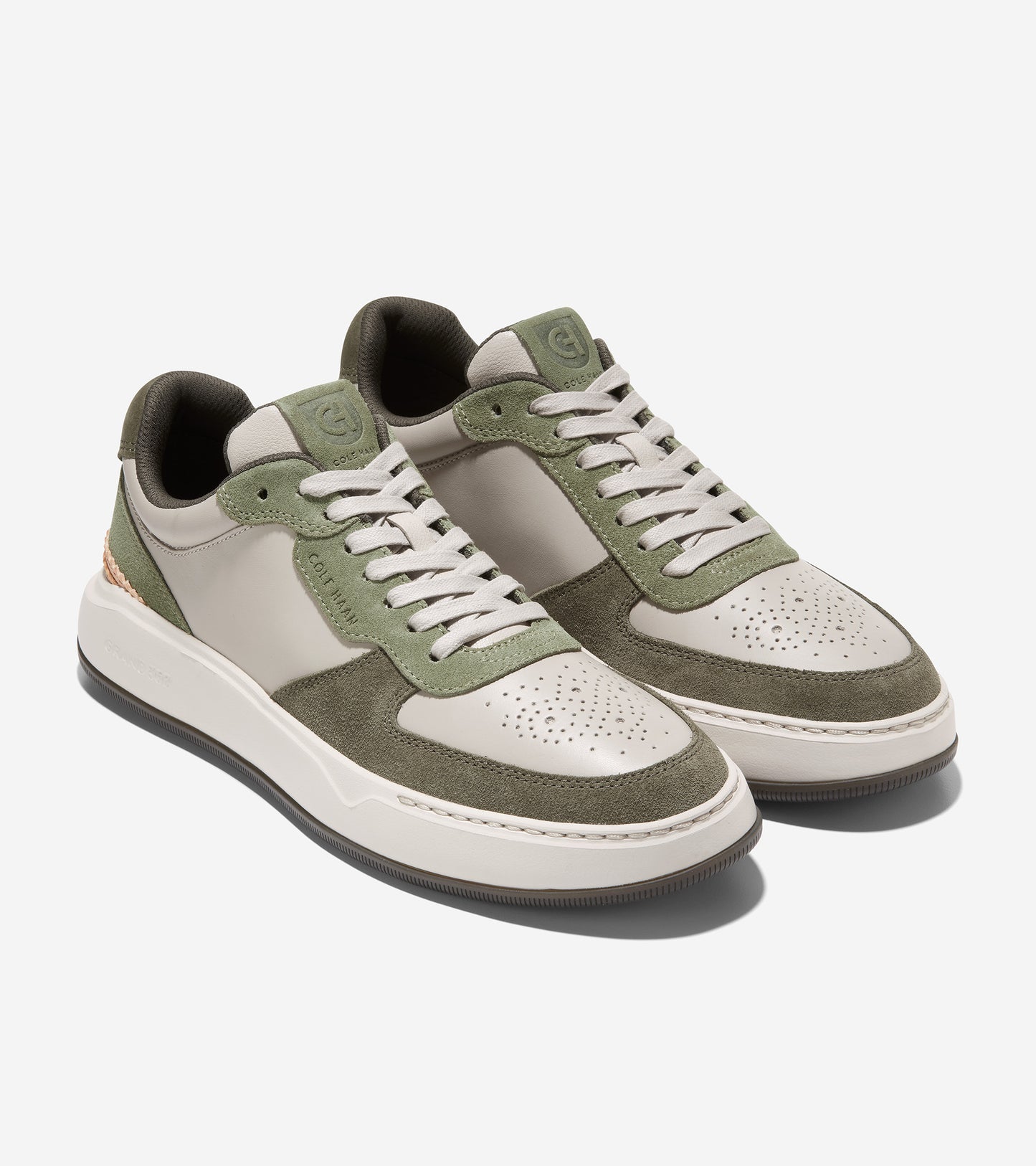 Men's GrandPrø Crossover Sneaker-C36990-Dove/Tea Leaf/Oil Green/Silver Birch