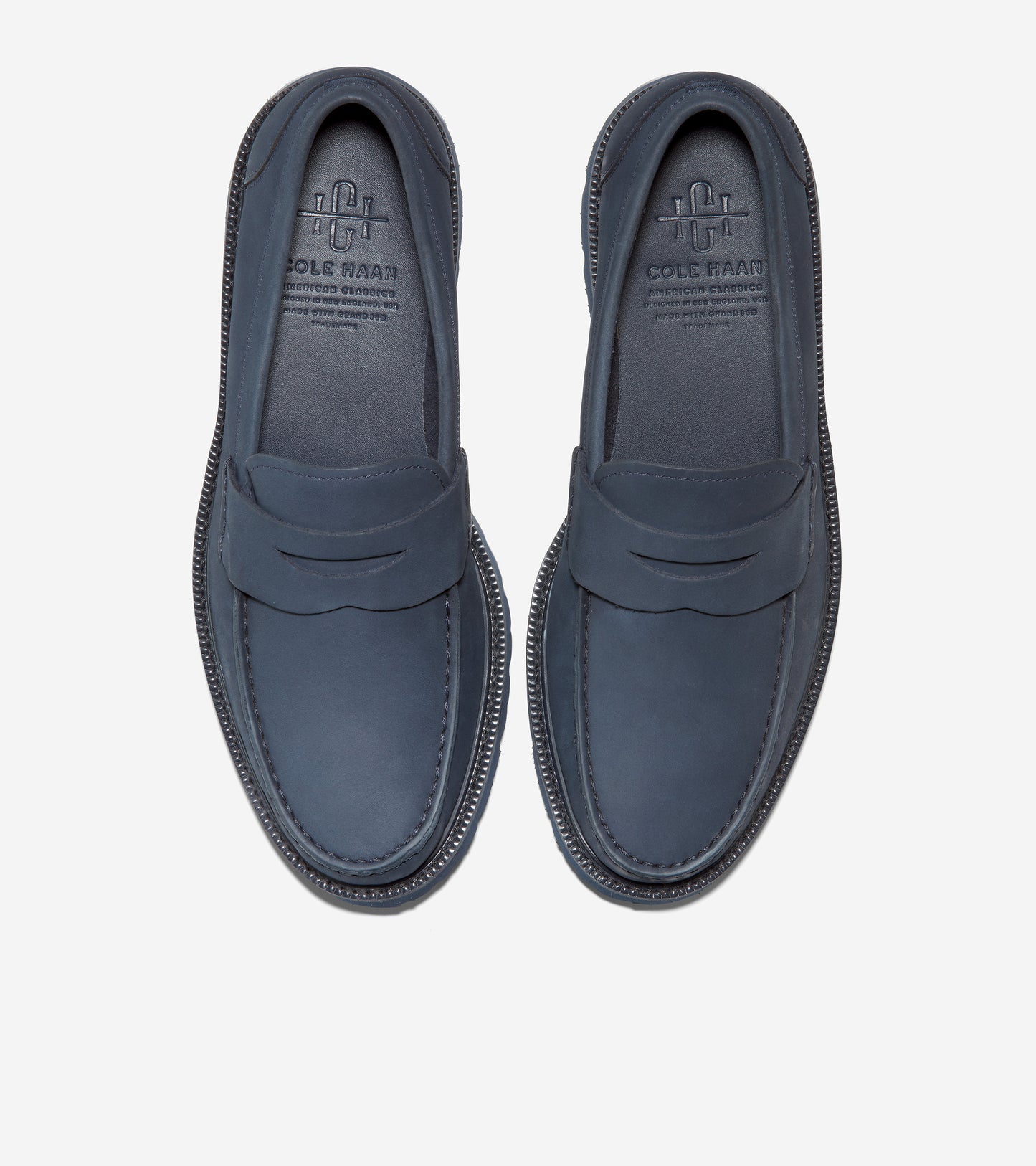 c37078-Men's American Classics Penny Loafer-Navy Blazer