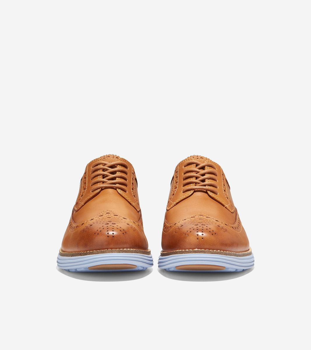 c37103-Men's ØriginalGrand Longwing Oxford-Camello-Chambray