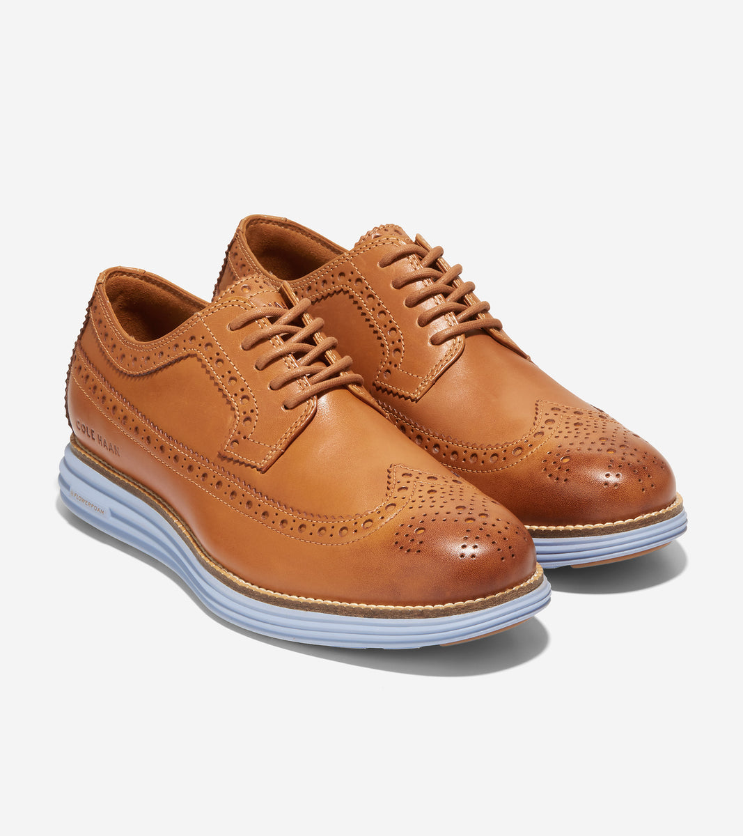 c37103-Men's ØriginalGrand Longwing Oxford-Camello-Chambray