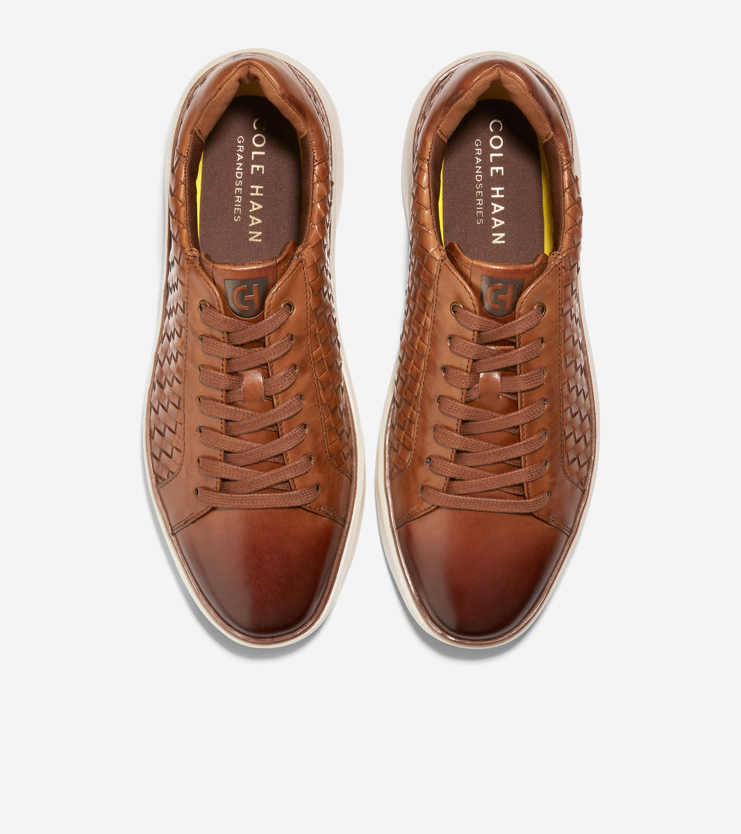 C37129-Men's GrandPrø Topspin Woven Lux Sneaker-British Tan-Ivory