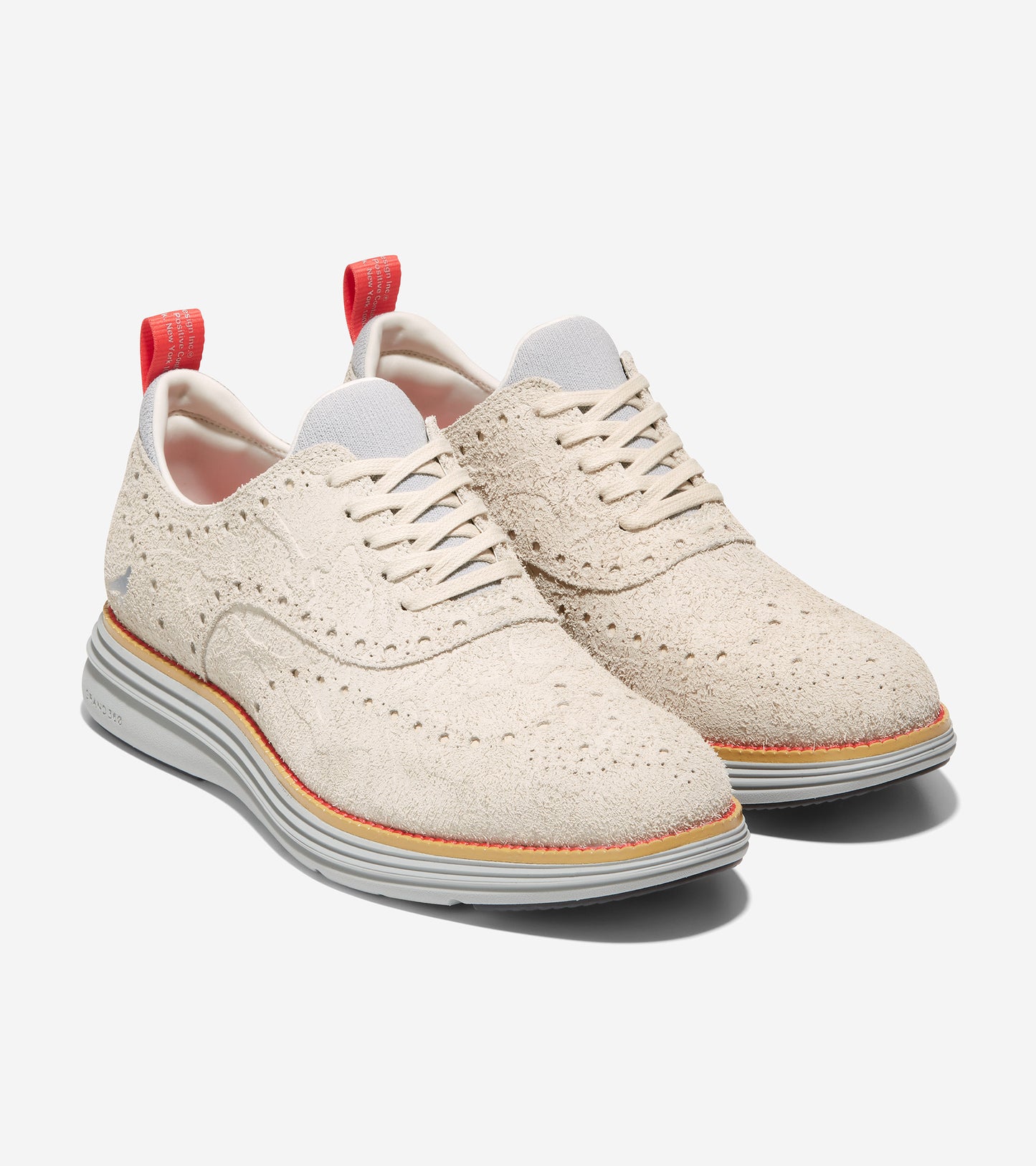 c37150-Men's Cole Haan x STAPLE ØriginalGrand Ultra Wingtip Oxford-Nimbus Cloud-Rose-Blue Fox