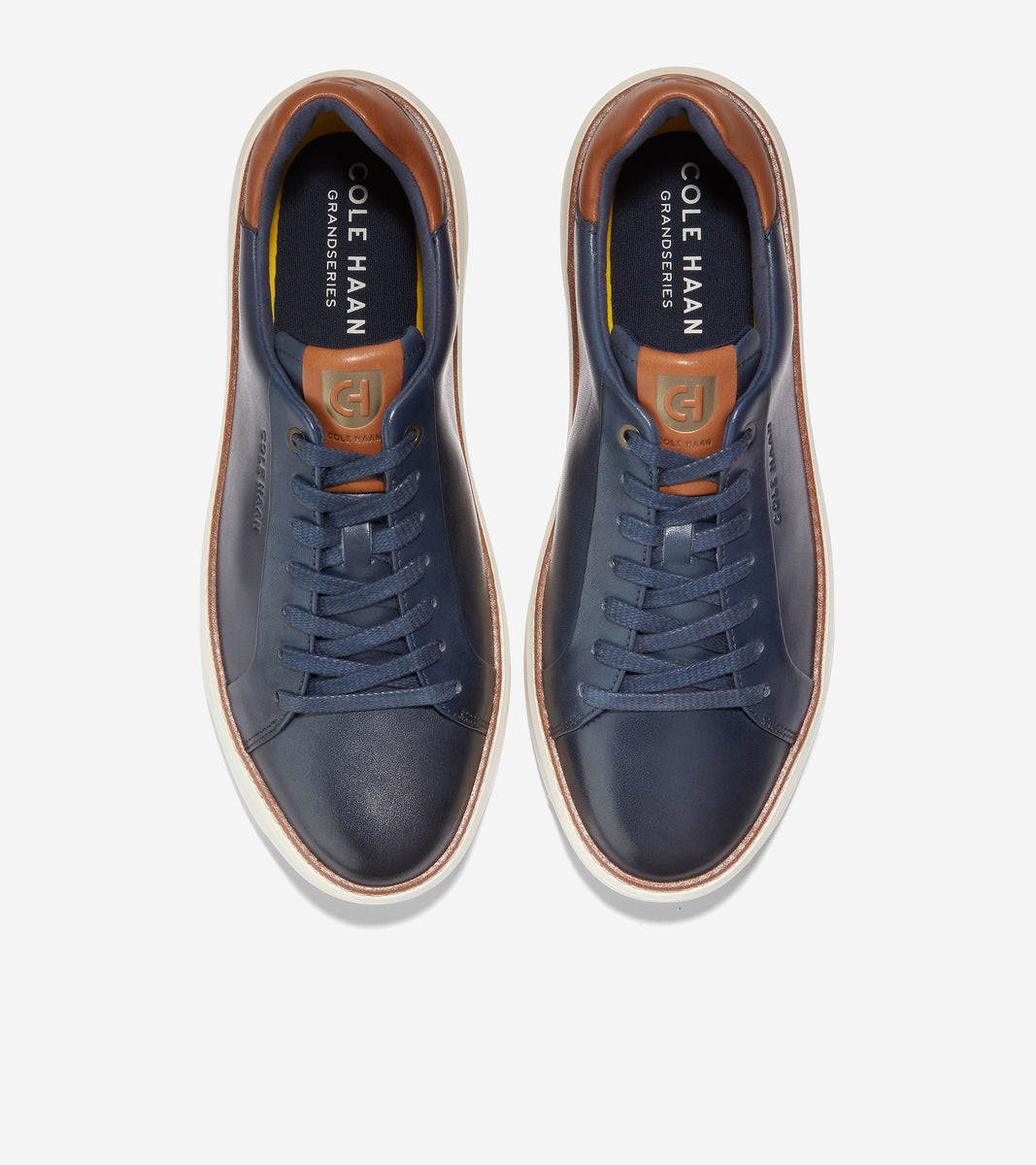 C37158-Men's GrandPrø Topspin Sneaker-Navy Blazer-British Tan