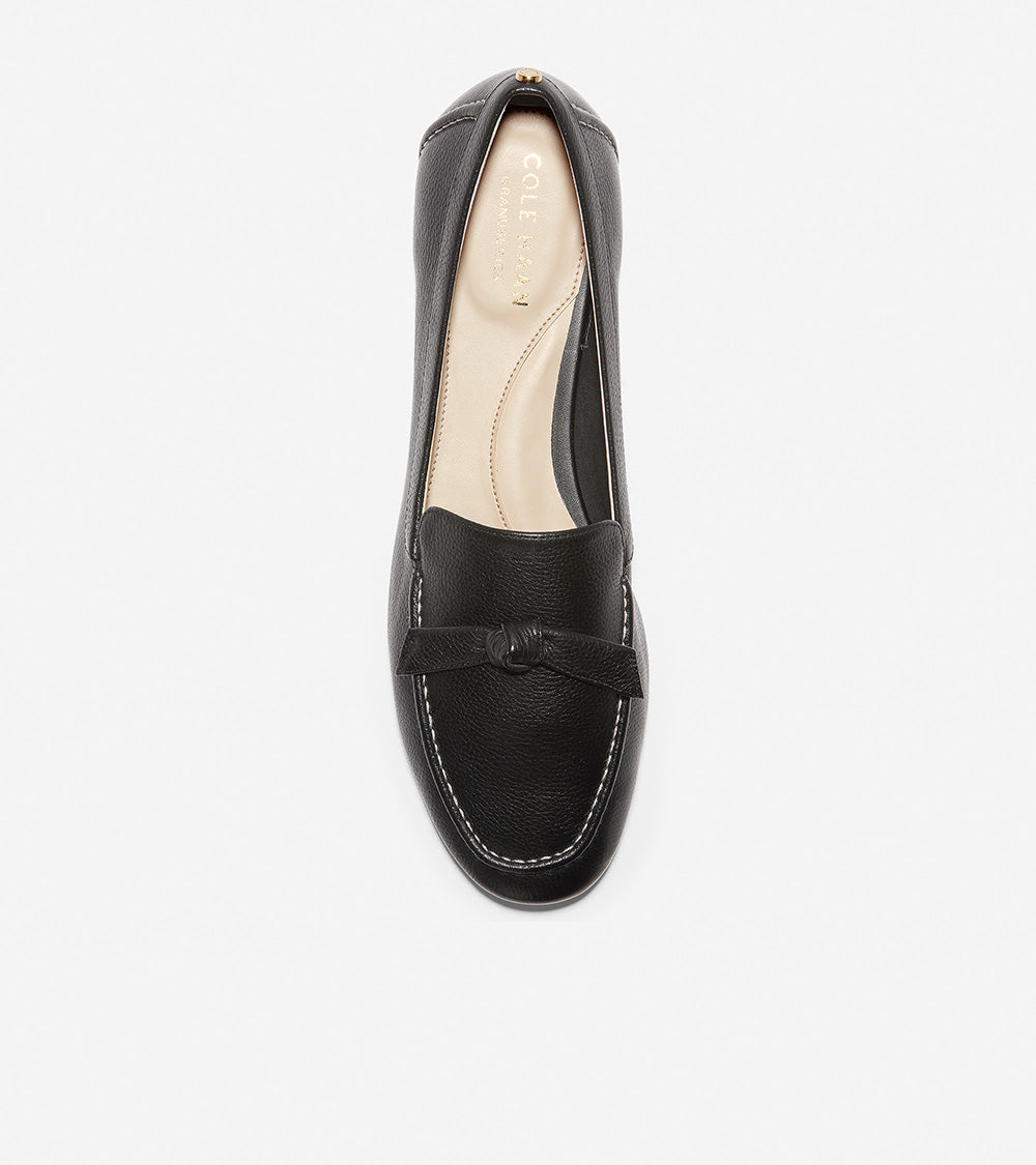 ColeHaan-Caddie Bow Loafer-w18161-Black