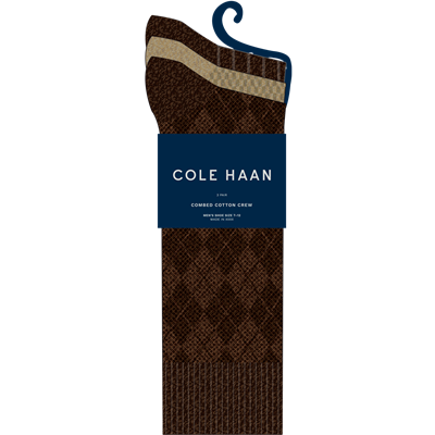 3PK DRESS COMBED COTTON-CHM201DR55001-CHESTNUT HEATHER