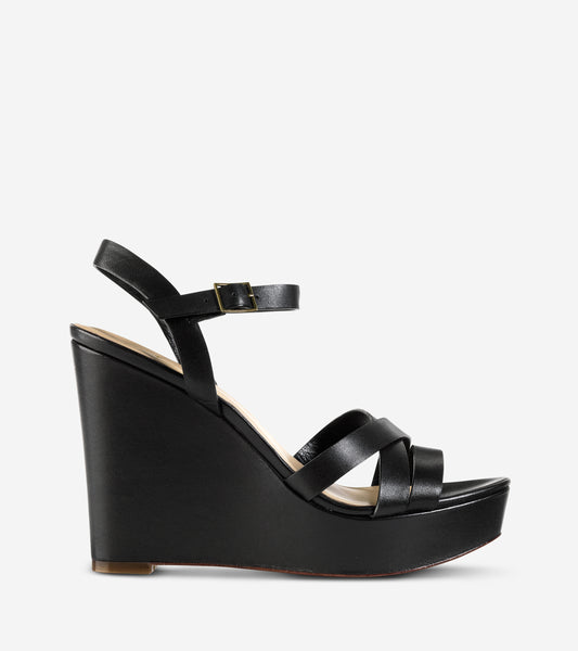 ColeHaan-Melrose Wedge-d41169-Black Calf