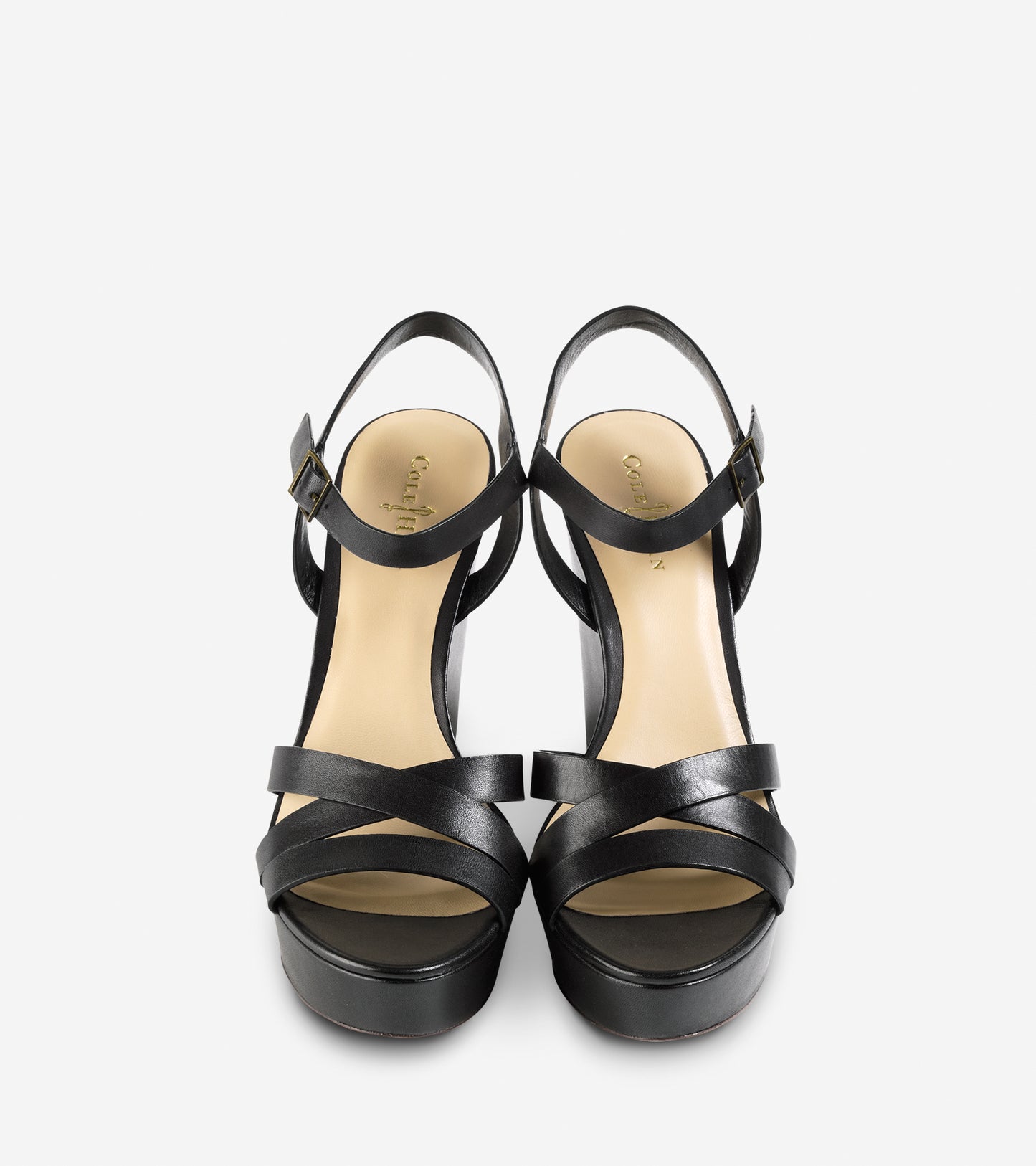 ColeHaan-Melrose Wedge-d41169-Black Calf