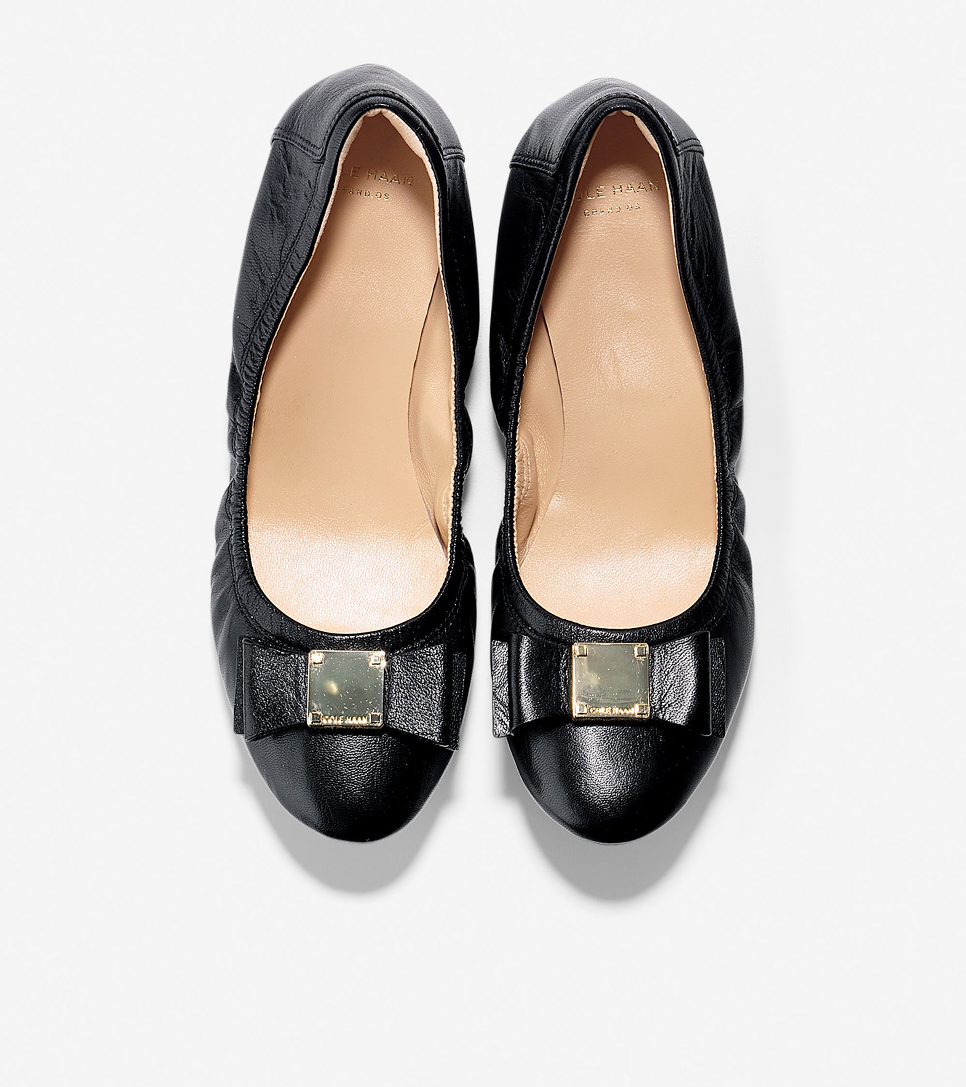 ColeHaan-Tali Bow Ballet Flat-d43262-Black