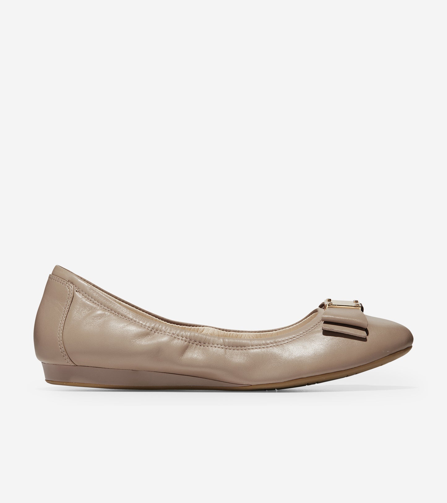 ColeHaan-Tali Bow Ballet Flat-d43263-Maple Sugar