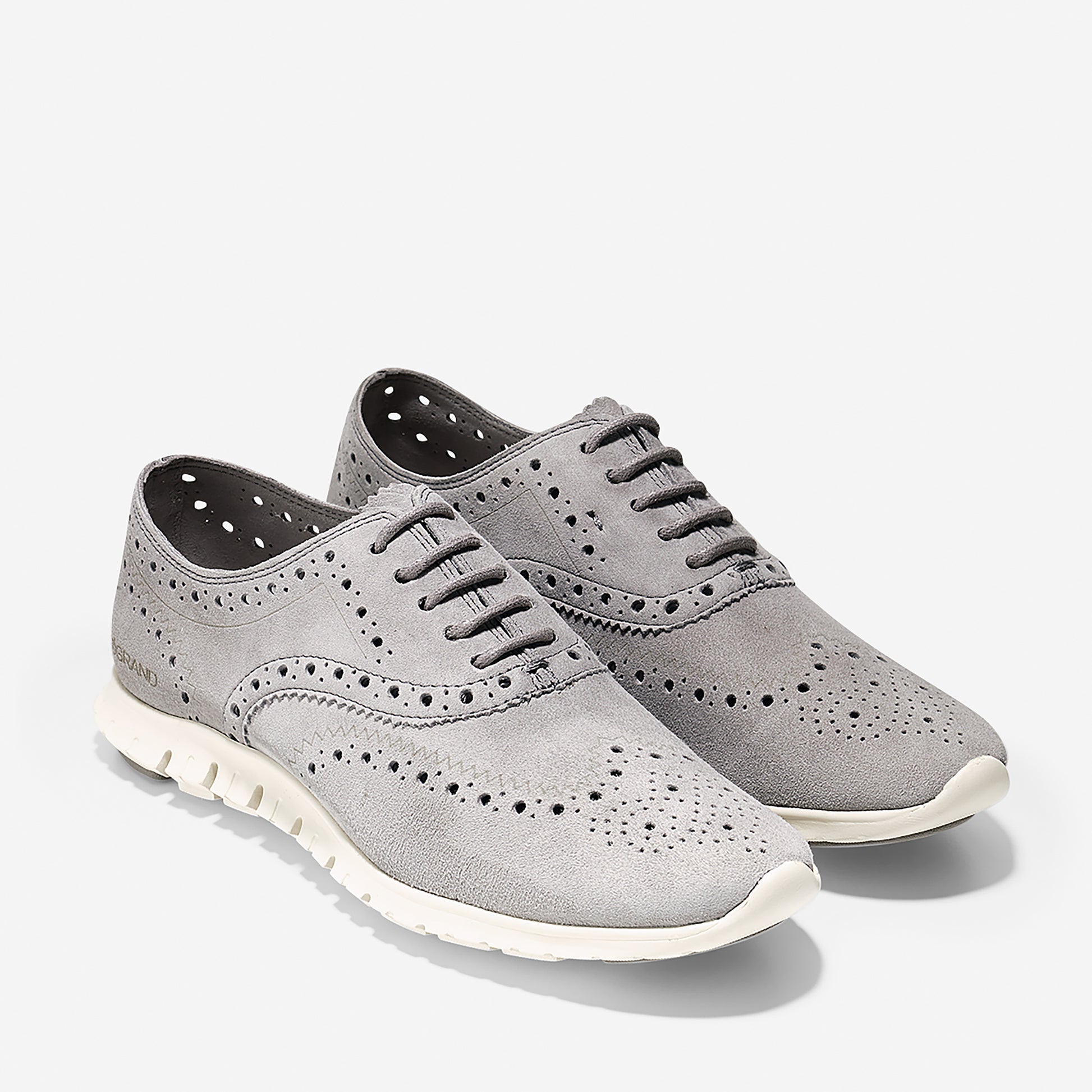 ColeHaan-ZERØGRAND Wingtip Oxford-d44059-Ironstone Suede