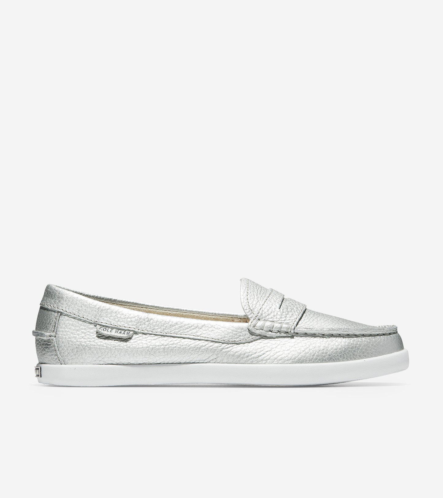 ColeHaan-Pinch Weekender Loafer-d44622-Argento Metallic