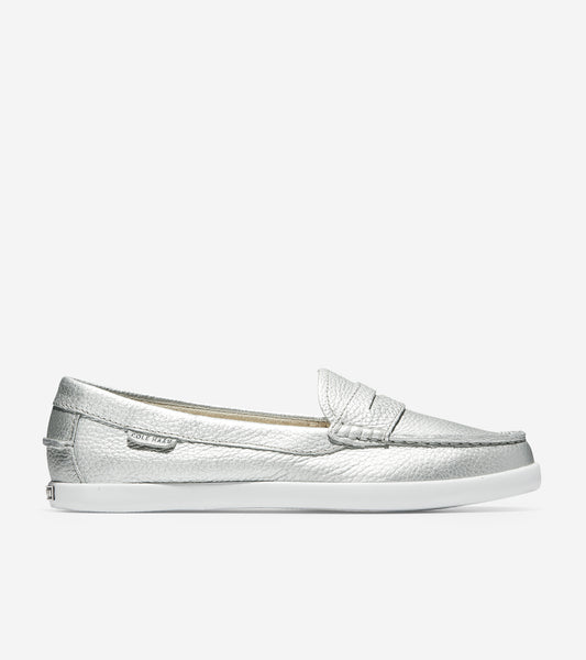 ColeHaan-Pinch Weekender Loafer-d44622-Argento Metallic