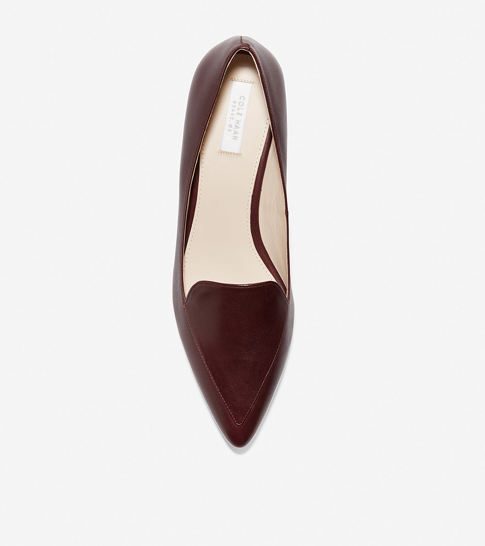 ColeHaan-Dellora Skimmer Flat -w14077-Brown