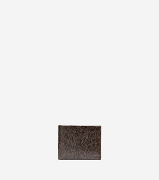 ColeHaan-Wayland Billfold With Passcase Wallet-f10094-Chocolate