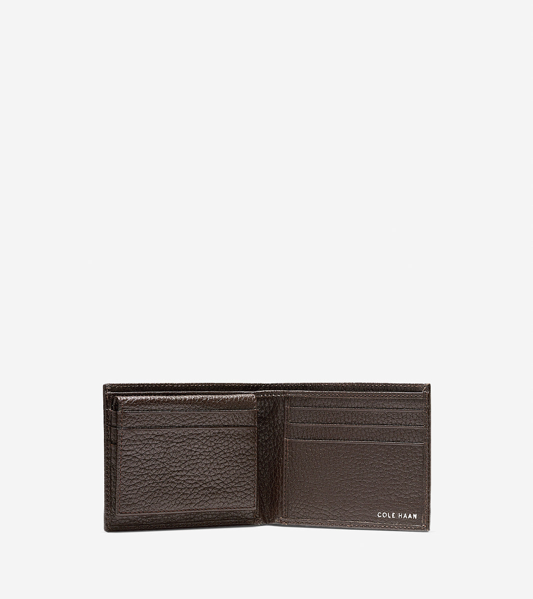ColeHaan-Wayland Billfold With Passcase Wallet-f10094-Chocolate