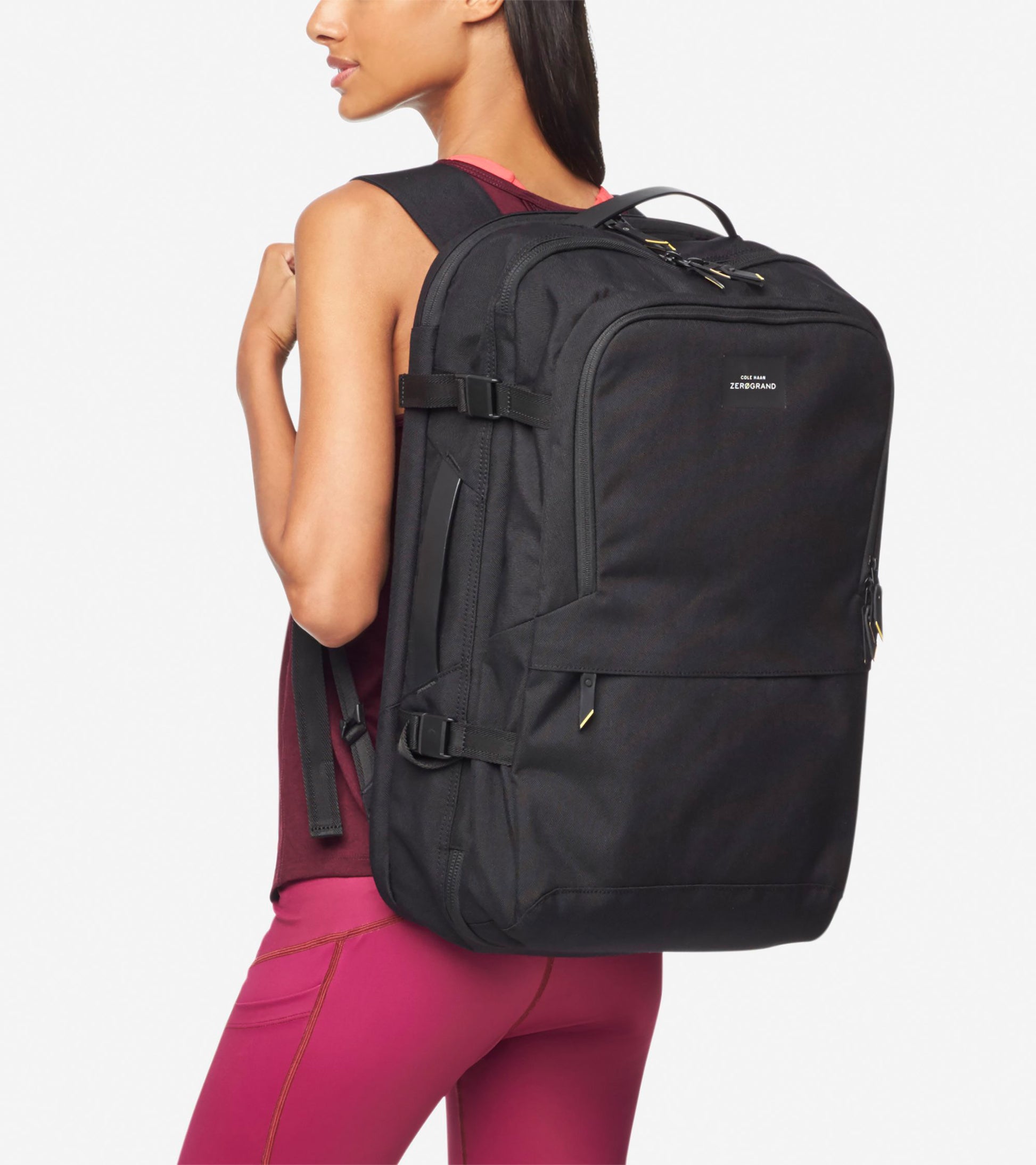 ColeHaan-ZERØGRAND 48 HR Backpack-f11302-Black